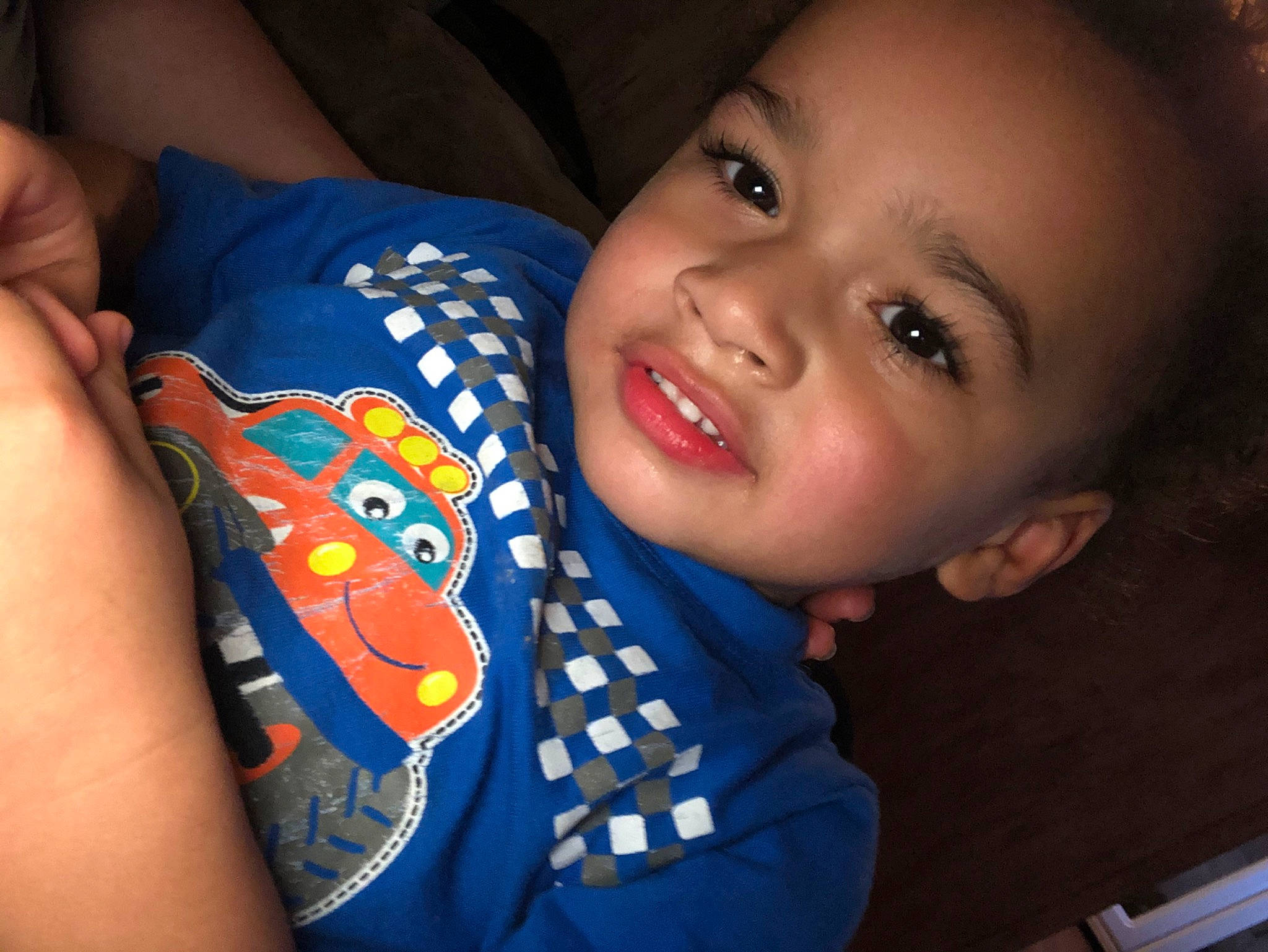 Huey joined the competition — help win amazing prizes! arm, baby, cheek, child, cool, ear, eye, face, finger, hand, happy, head, lip, mouth, neck, nose, person, skin, smile, toddler