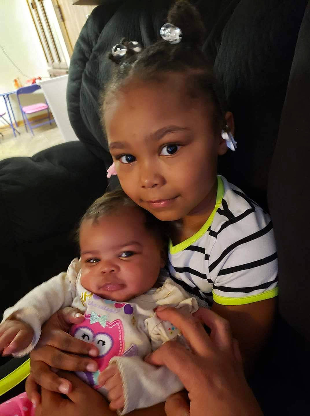 Abyionah joined the competition — help win amazing prizes! baby, black_hair, cheek, child, eye, eyebrow, face, finger, forehead, fun, hair, head, iris, lip, nose, people, person, sitting, skin, smile