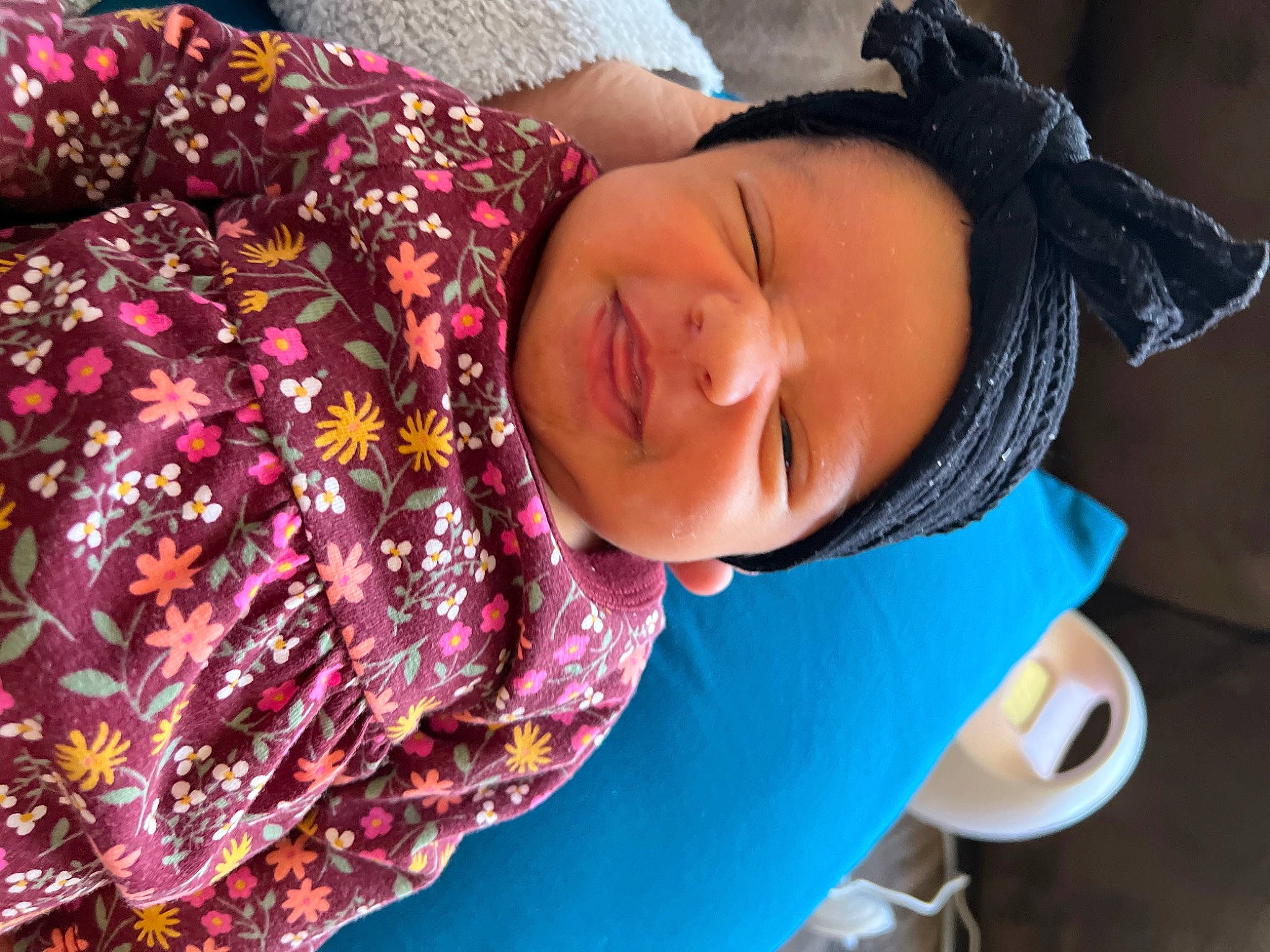 Jordyn joined the competition — help win amazing prizes! child, comfort, electric_blue, fashion_accessory, fun, grass, happy, hat, headgear, leisure, lip, magenta, mouth, pattern, person, portrait_photography, recreation, smile, toddler, tree