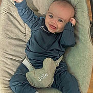 Renzo-Lee joined the competition — help win amazing prizes! baby, smiling, child, infant, sitting, baby_rocker, toy, happy, clothing, sock, indoor, floor, cushion, seat, person, face, hand, comfort, play, joy