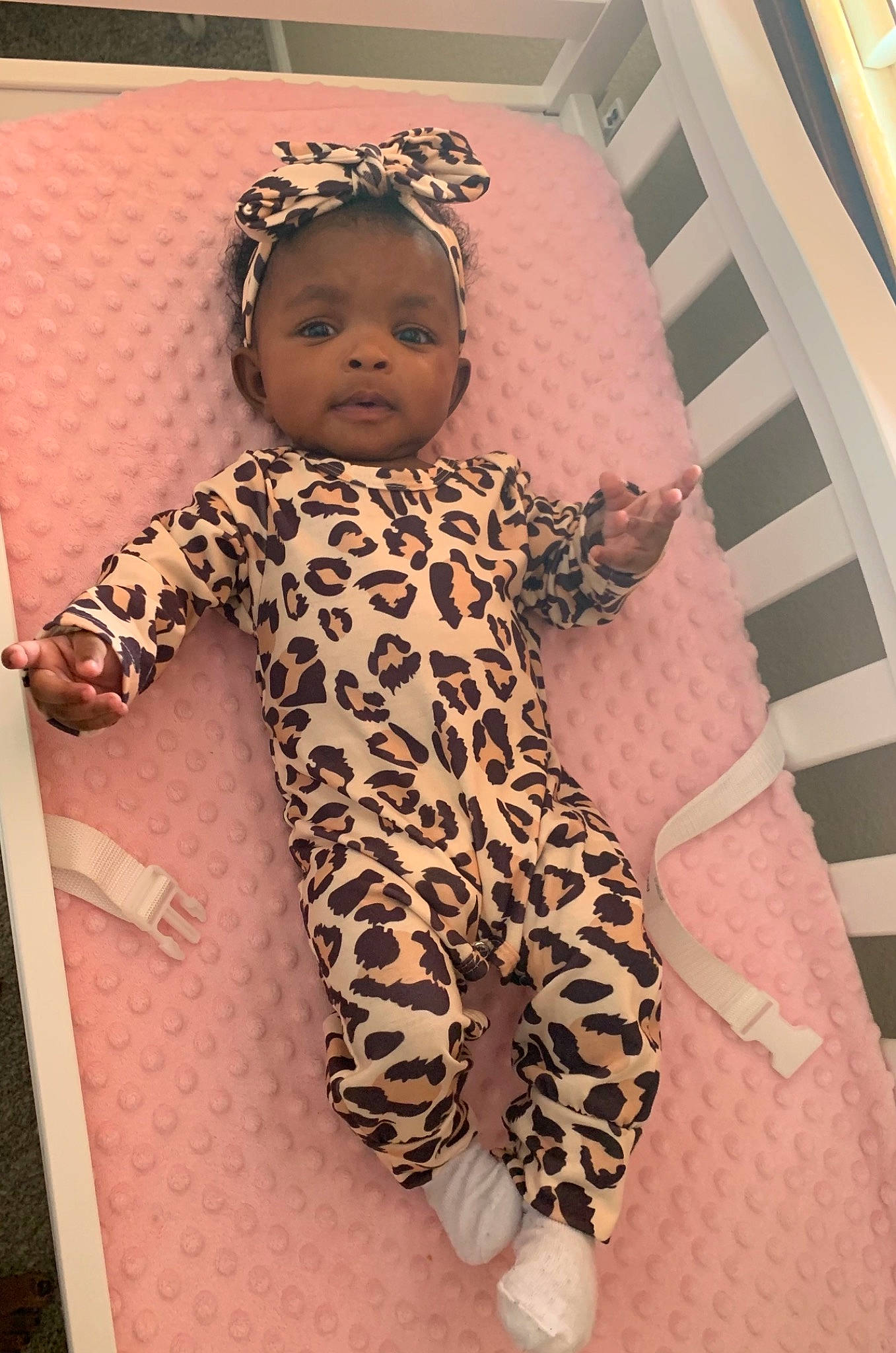 Amaya is registered to the contest to win money with this photo: baby, baby_products, baby_toddler_clothing, cheek, child, floor, flooring, fun, headgear, linens, nose, outerwear, pattern, person, pink, skin, sleeve, stuffed_toy, thigh, thumb