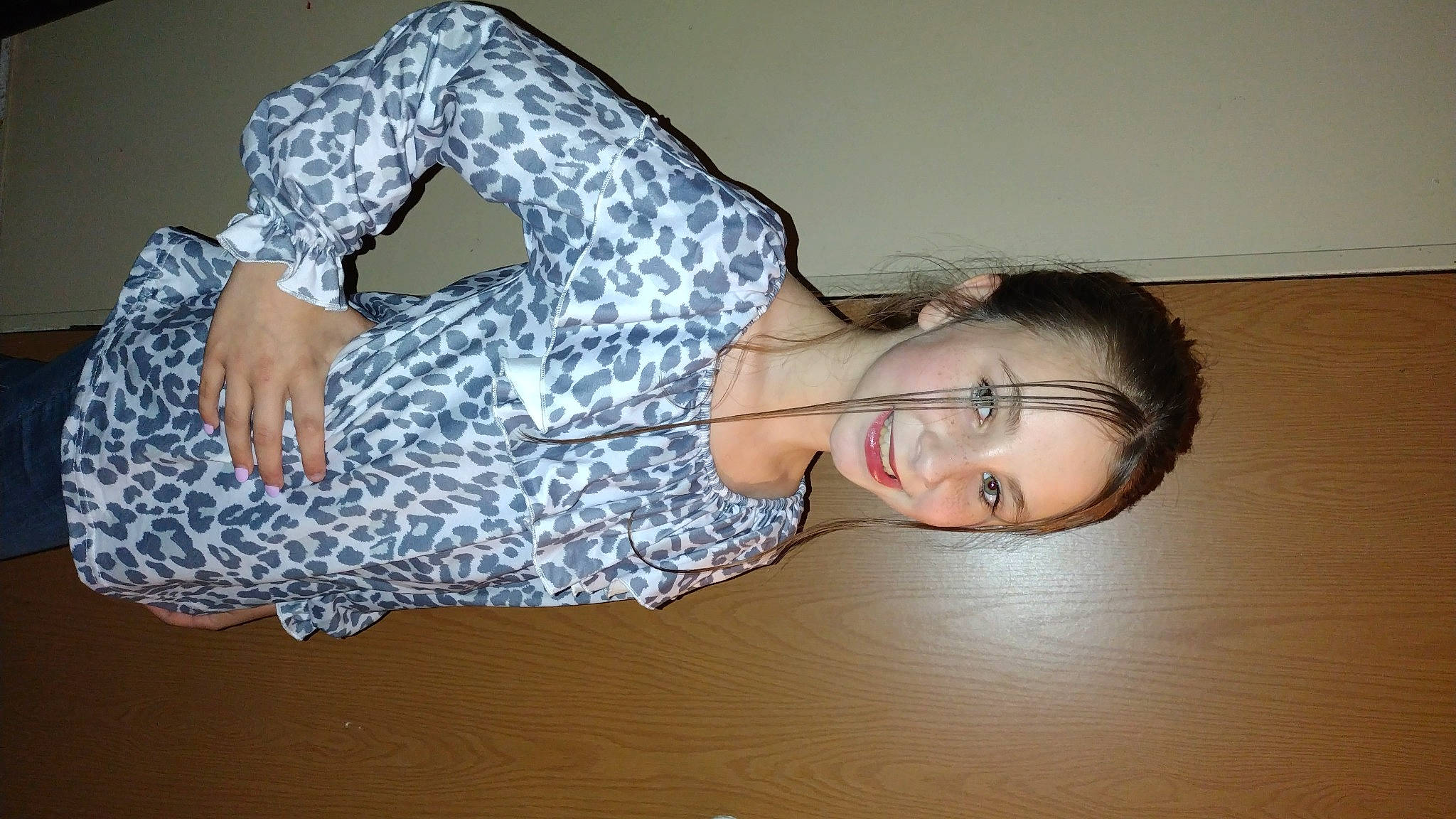 Chyanne joined the competition — help win amazing prizes! child, comfort, elbow, eyewear, fashion_accessory, flash_photography, flooring, fun, happy, human_body, human_leg, joy, knee, pattern, person, sitting, sleeve, t_shirt, thigh, waist