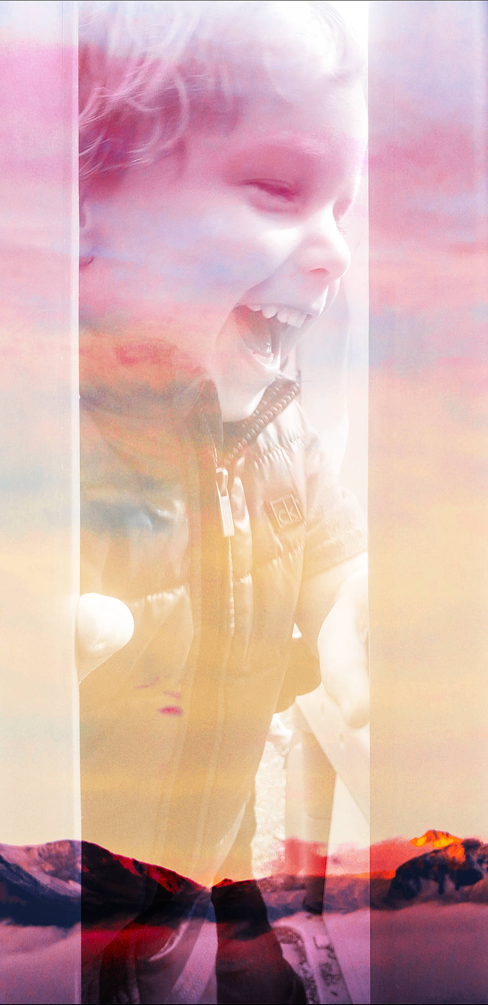 Mikhael joined the competition — help win amazing prizes! art, happy, lens_flare, light, lip, magenta, paint, pattern, peach, person, portrait, portrait_photography, smile, toddler, transparent_material, visual_arts