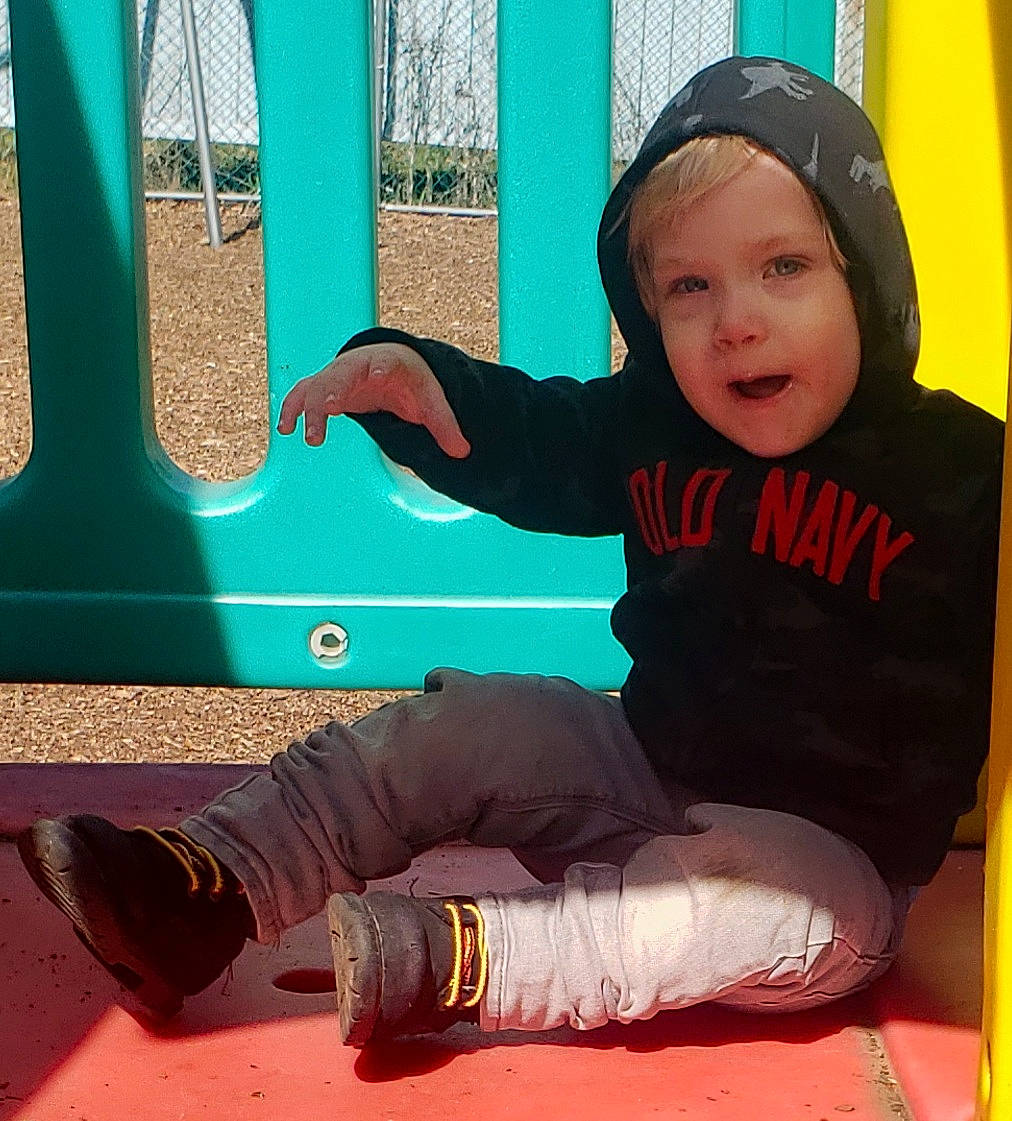 Raphael joined the competition — help win amazing prizes! baby_toddler_clothing, baseball_cap, blue, cap, child, fun, green, headwear, knee, leisure, person, photograph, product, recreation, red, shoe, sleeve, sneakers, toddler, vehicle_door