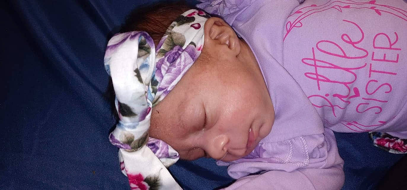 Milyanna joined the competition — help win amazing prizes! baby, baby_sleeping, bed, cheek, child, comfort, ear, eyebrow, eyelash, facial_expression, finger, headwear, linens, magenta, mouth, nose, person, pink, purple, skin