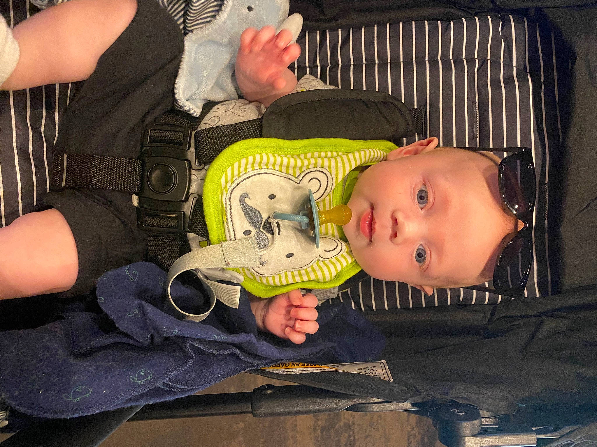 Westyn joined the competition — help win amazing prizes! baby, baby_products, baby_toddler_clothing, cheek, child, comfort, elbow, fun, hat, lap, mouth, person, personal_protective_equipment, sitting, t_shirt, thigh, toddler, wrist