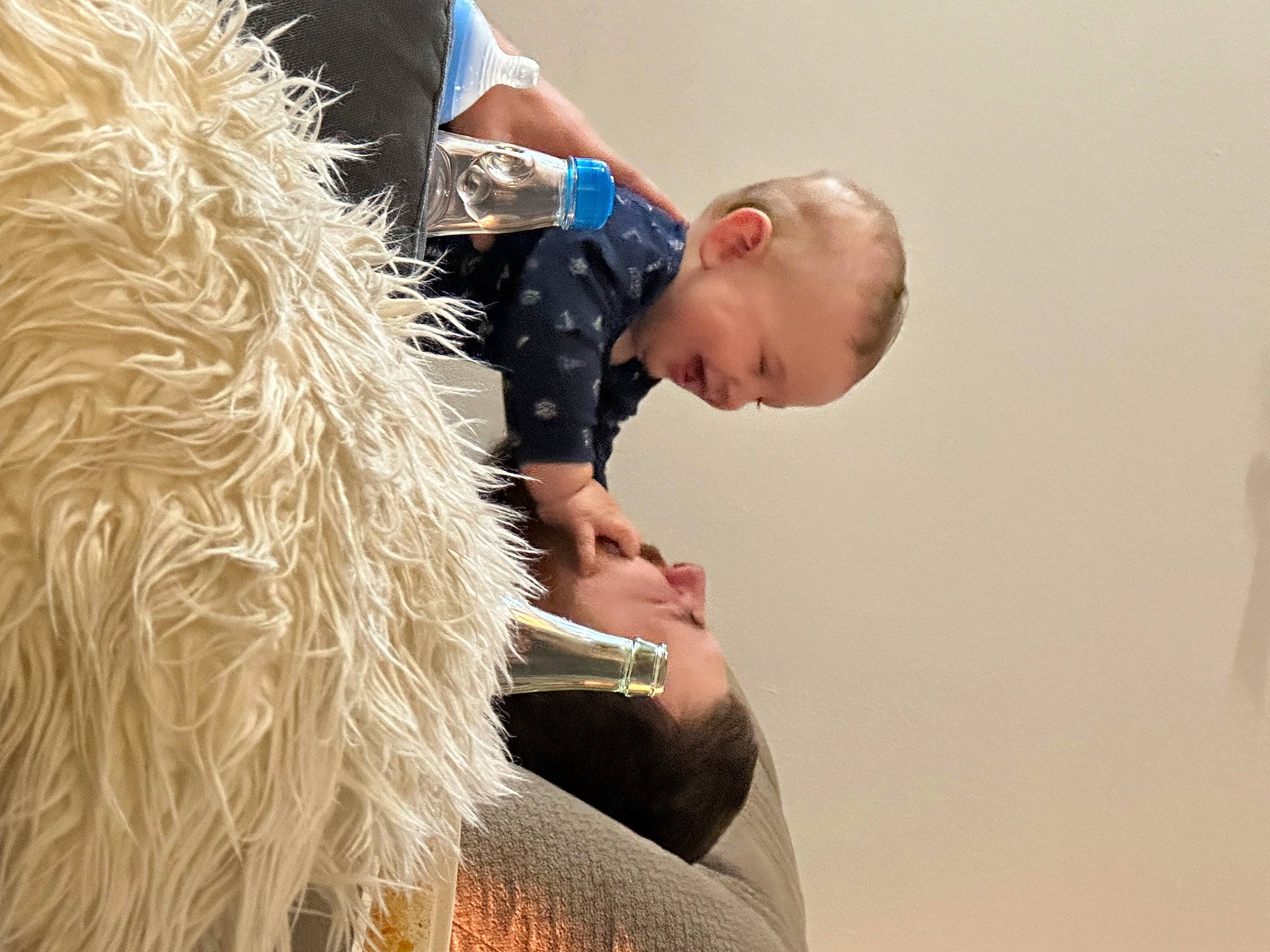 Rylan joined the competition — help win amazing prizes! baby, child, companion_dog, dog_breed, event, fun, fur, gesture, happy, person, toddler