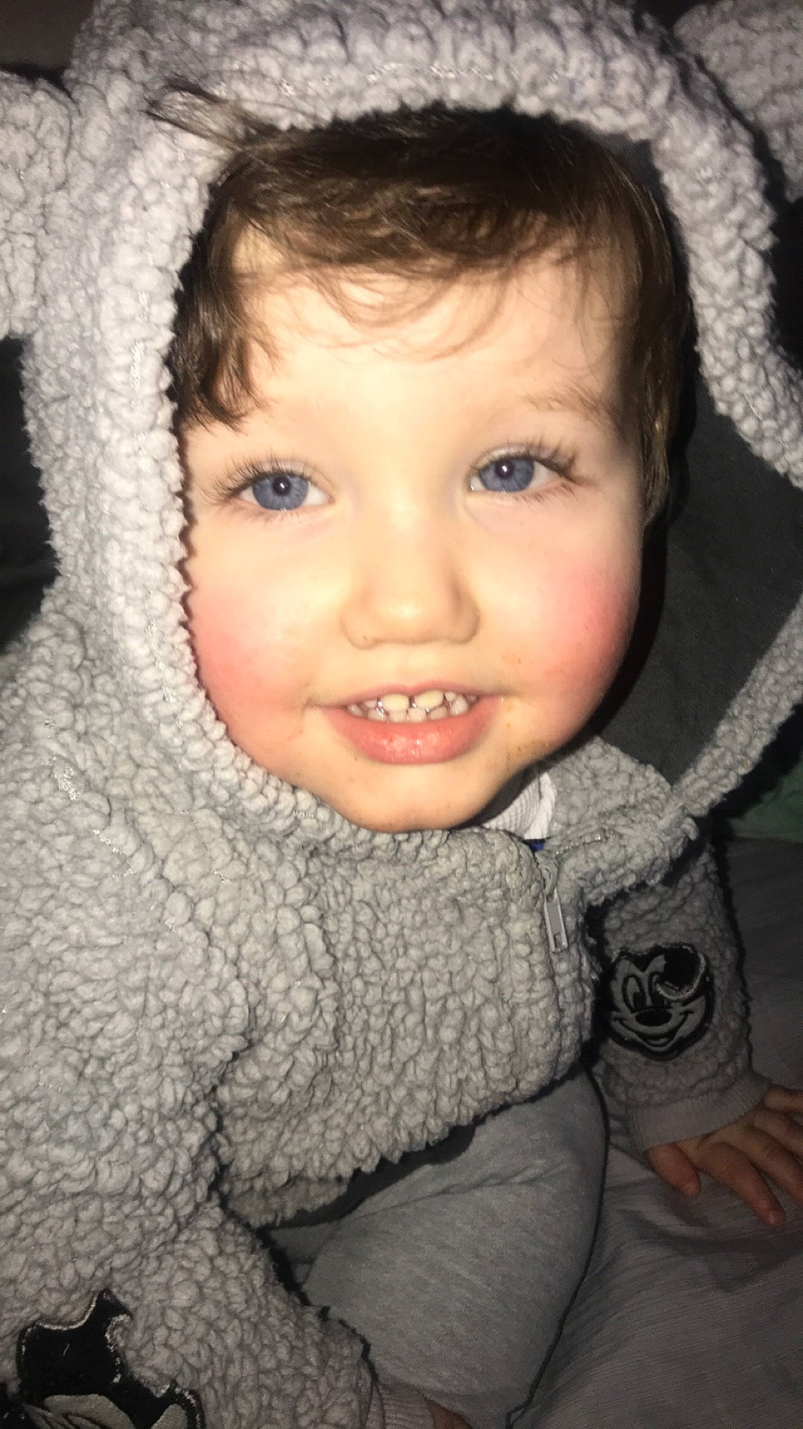 Mason is registered to the contest to win money with this photo: baby, baby_products, baby_toddler_clothing, cheek, child, comfort, cool, eyebrow, eyelash, forehead, iris, joy, laugh, lip, person, pleased, portrait, portrait_photography, skin, toddler