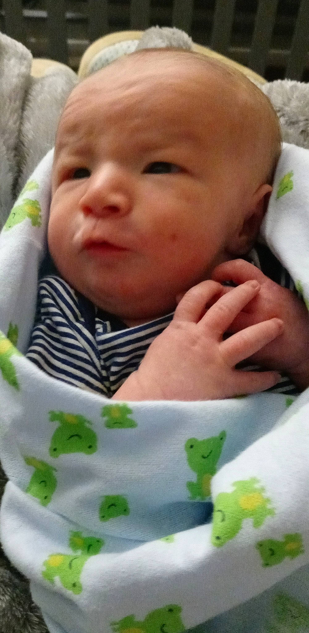 Braydon is registered to the contest to win money with this photo: baby, baby_products, baby_toddler_clothing, bib, cheek, child, collar, drinkware, gesture, grass, happy, linens, nail, nose, pattern, person, skin, sleeve, thumb, toddler