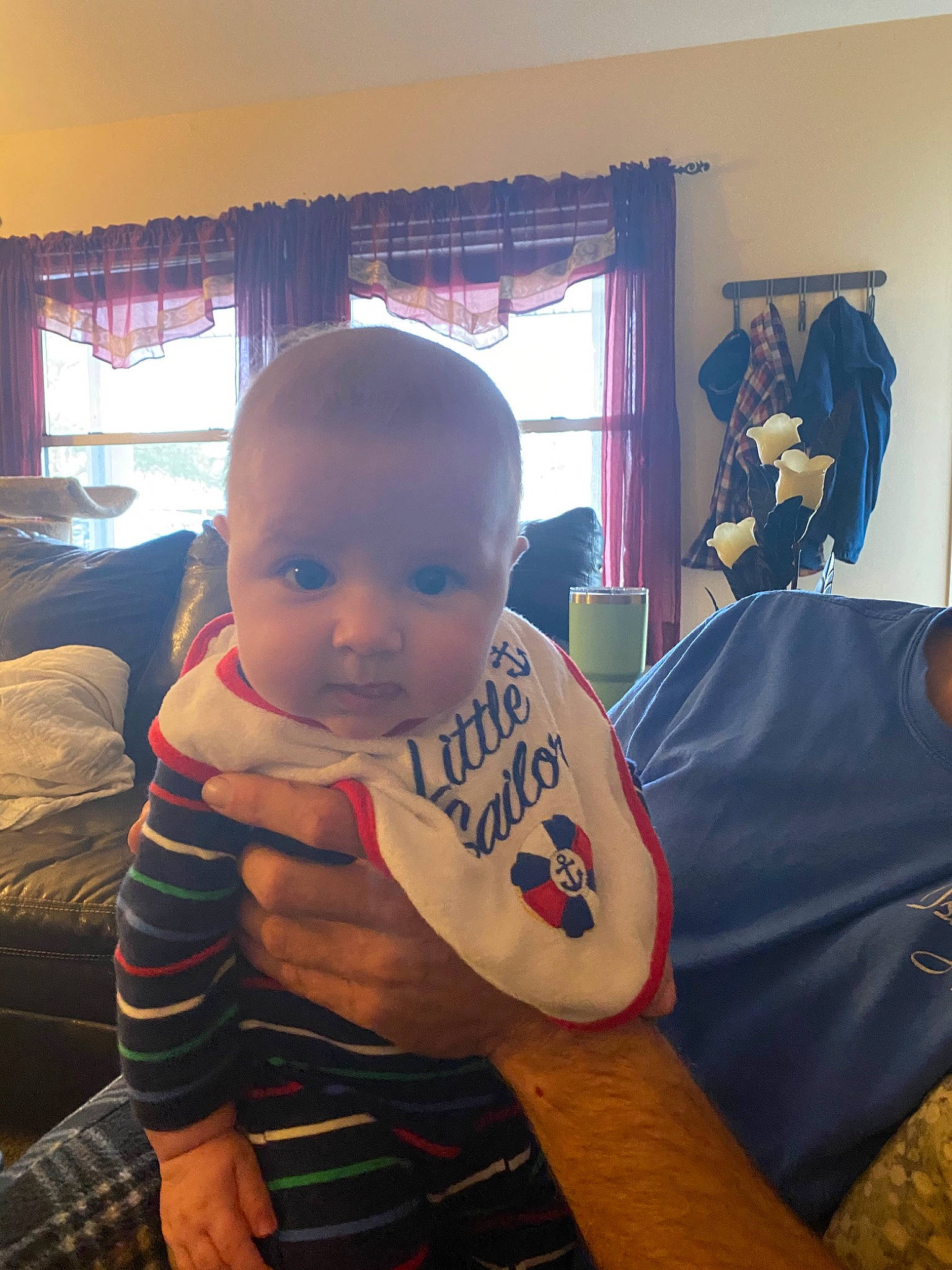 Emerson joined the competition — help win amazing prizes! abdomen, arm, baby, cheek, child, cool, elbow, finger, hand, head, muscle, person, room, skin, t_shirt, tattoo, toddler, trunk, vacation