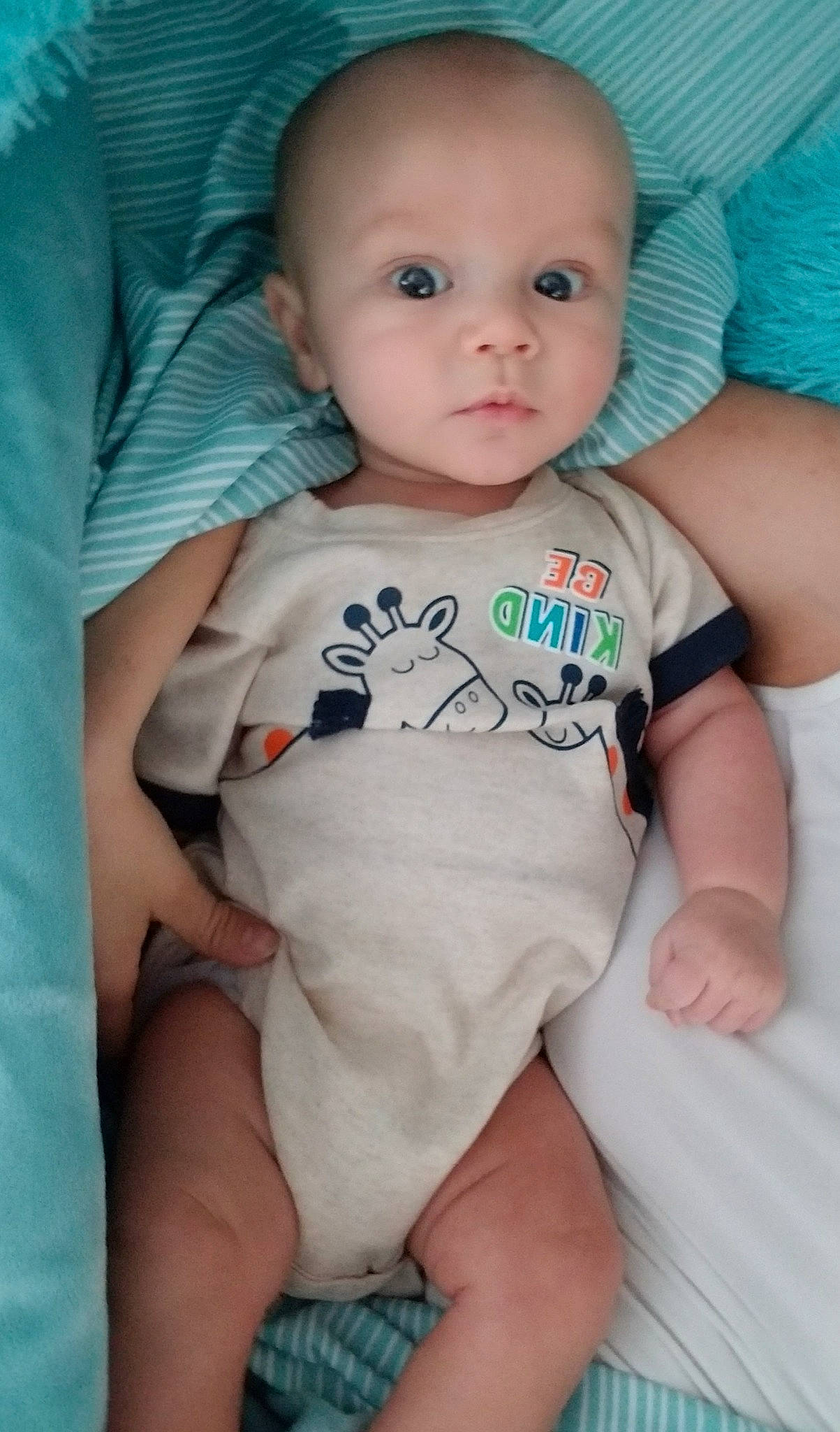 Jakob joined the competition — help win amazing prizes! baby, baby_products, baby_toddler_clothing, cheek, child, face, head, lip, nose, person, product, skin, smile, t_shirt, toddler