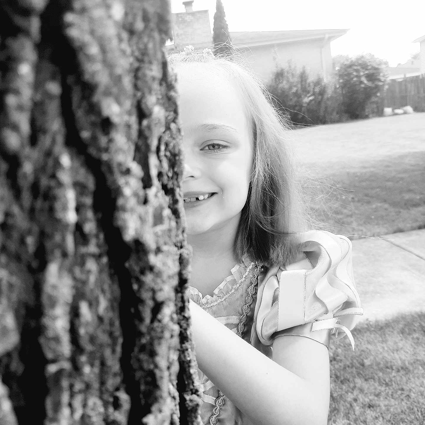 Reignsleigh joined the competition — help win amazing prizes! accessories, child, clothing, dress, face, female, girl, grass, happy, head, hiding, lady, outdoors, person, photography, plant, portrait, smile, tree, vegetation