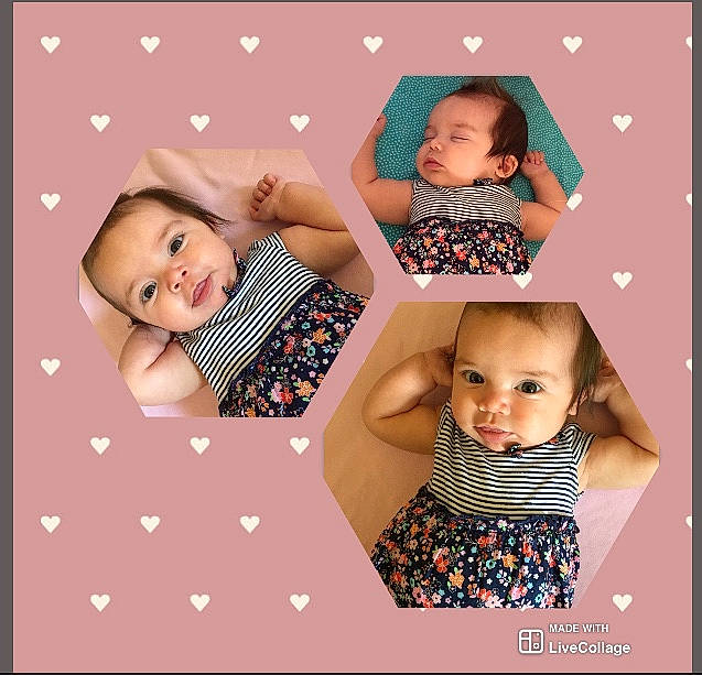 Evyana Vasquez is registered to the contest to win money with this photo: art, child, design, illustration, pattern, person, photography, photomontage, polka_dot, toddler