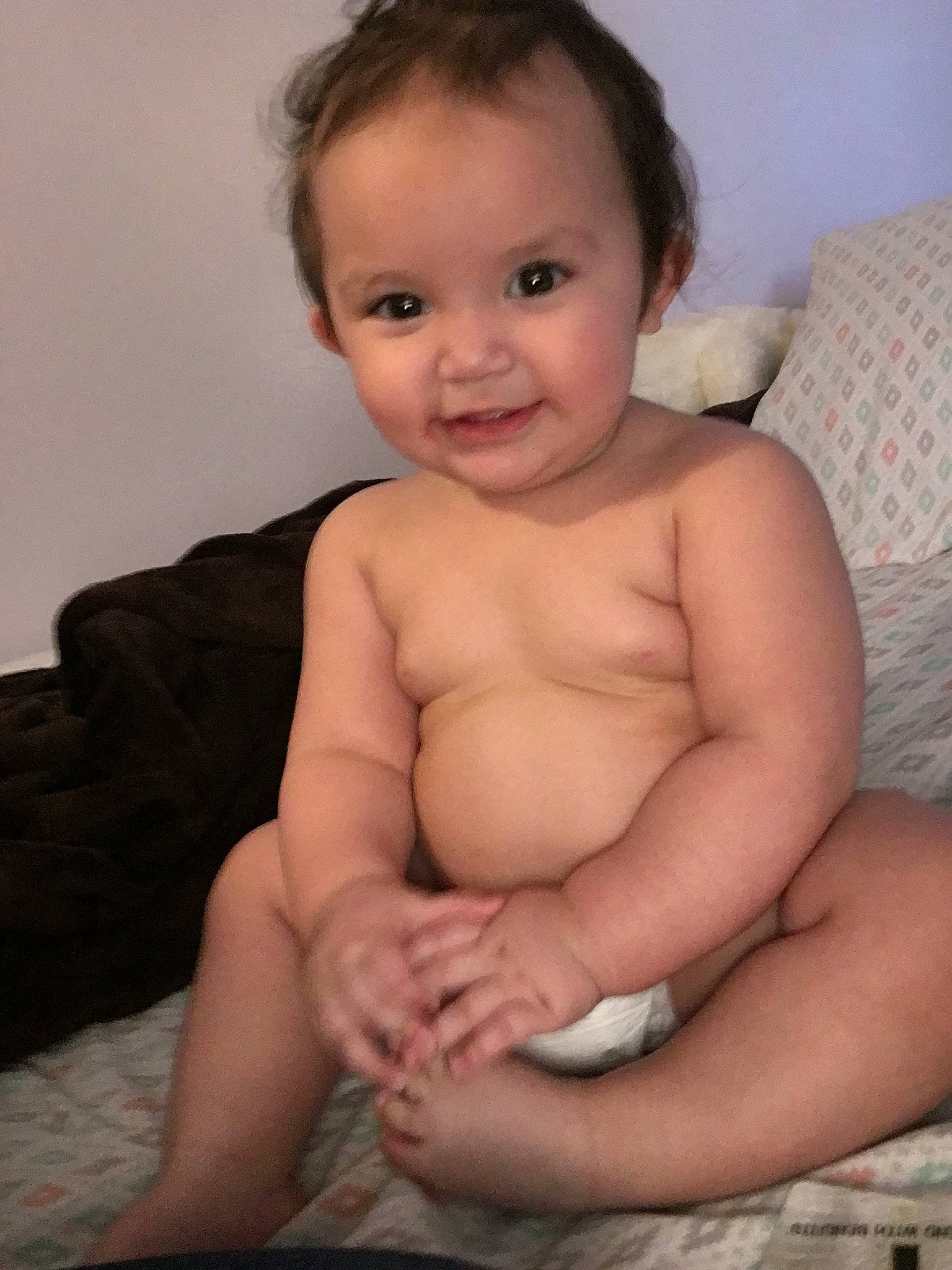 Evy joined the competition — help win amazing prizes! arm, baby, cheek, chest, child, face, finger, hand, head, leg, lip, mouth, muscle, neck, nose, person, sitting, skin, smile, stomach