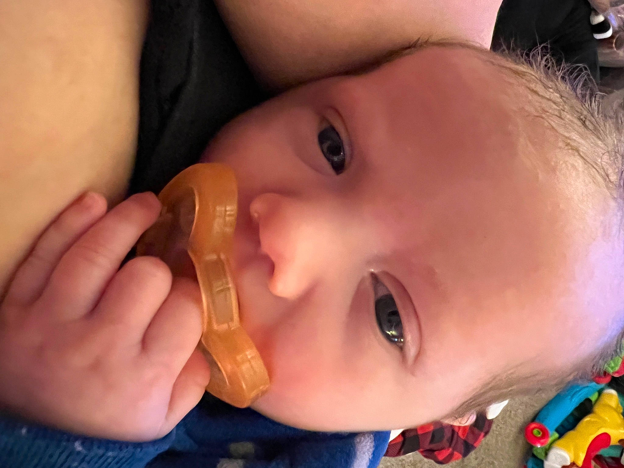 Granger is registered to the contest to win money with this photo: baby, cheek, chin, ear, eye, eyebrow, eyelash, facial_expression, forehead, hair, hairstyle, head, iris, lip, mouth, neck, nose, person, product, skin