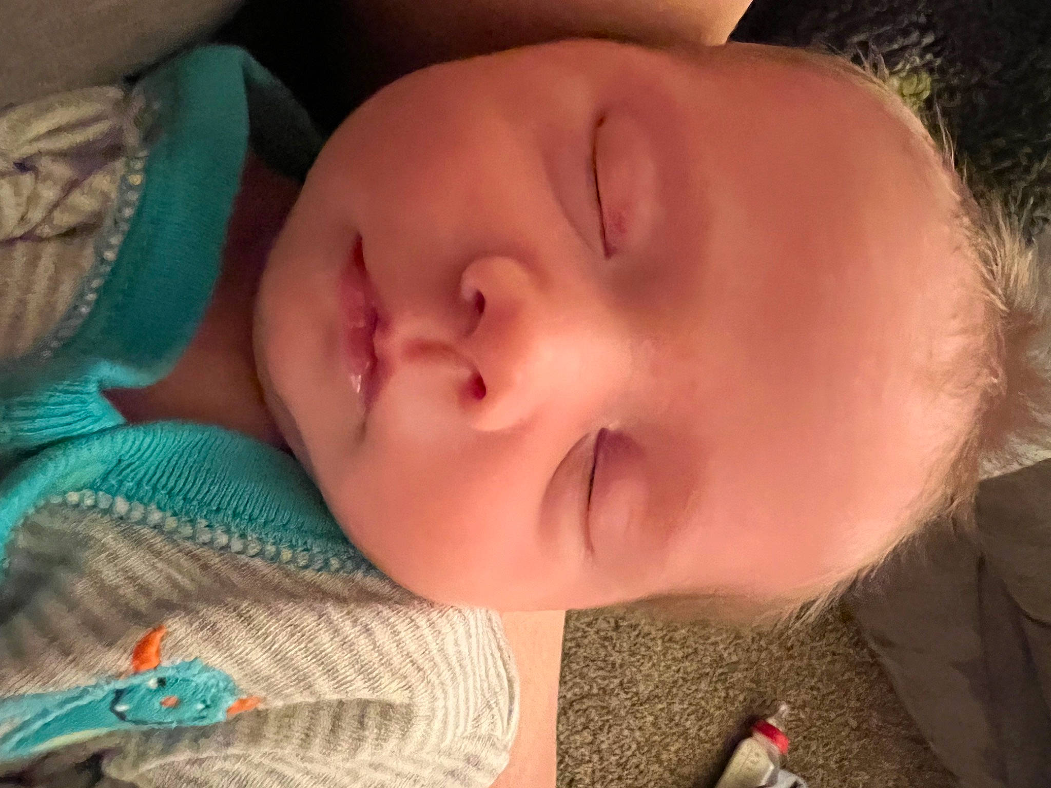 Granger is registered to the contest to win money with this photo: baby, baby_toddler_clothing, cheek, child, chin, close_up, comfort, ear, eyelash, facial_expression, forehead, happy, head, iris, lip, mouth, neck, nose, person, skin
