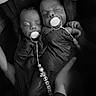 Thalia participe au concours pour gagner de l'argent avec cette photo : baby, black_and_white, child, closeup, cute, family, gentle, hands, infant, love, newborn, pacifier, peaceful, portrait, resting, sleeping, soft, swaddled, together, twins