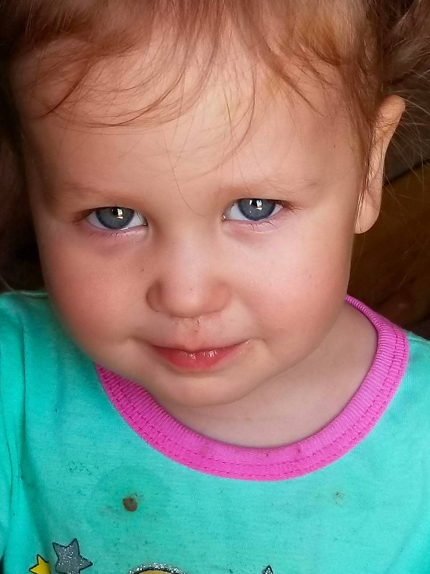 Myra joined the competition — help win amazing prizes! beauty, cheek, child, chin, close_up, ear, eye, eyebrow, face, facial_expression, forehead, hair, head, iris, lip, nose, person, pink, skin, smile