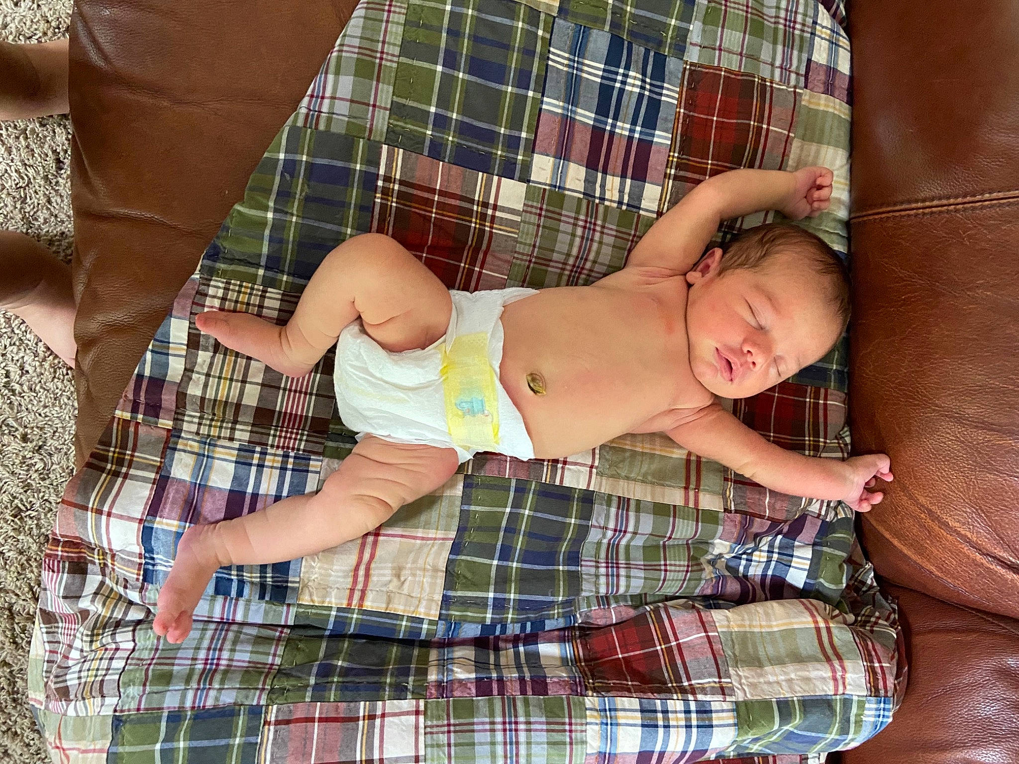 Kaydence is registered to the contest to win money with this photo: child, pattern, person, plaid