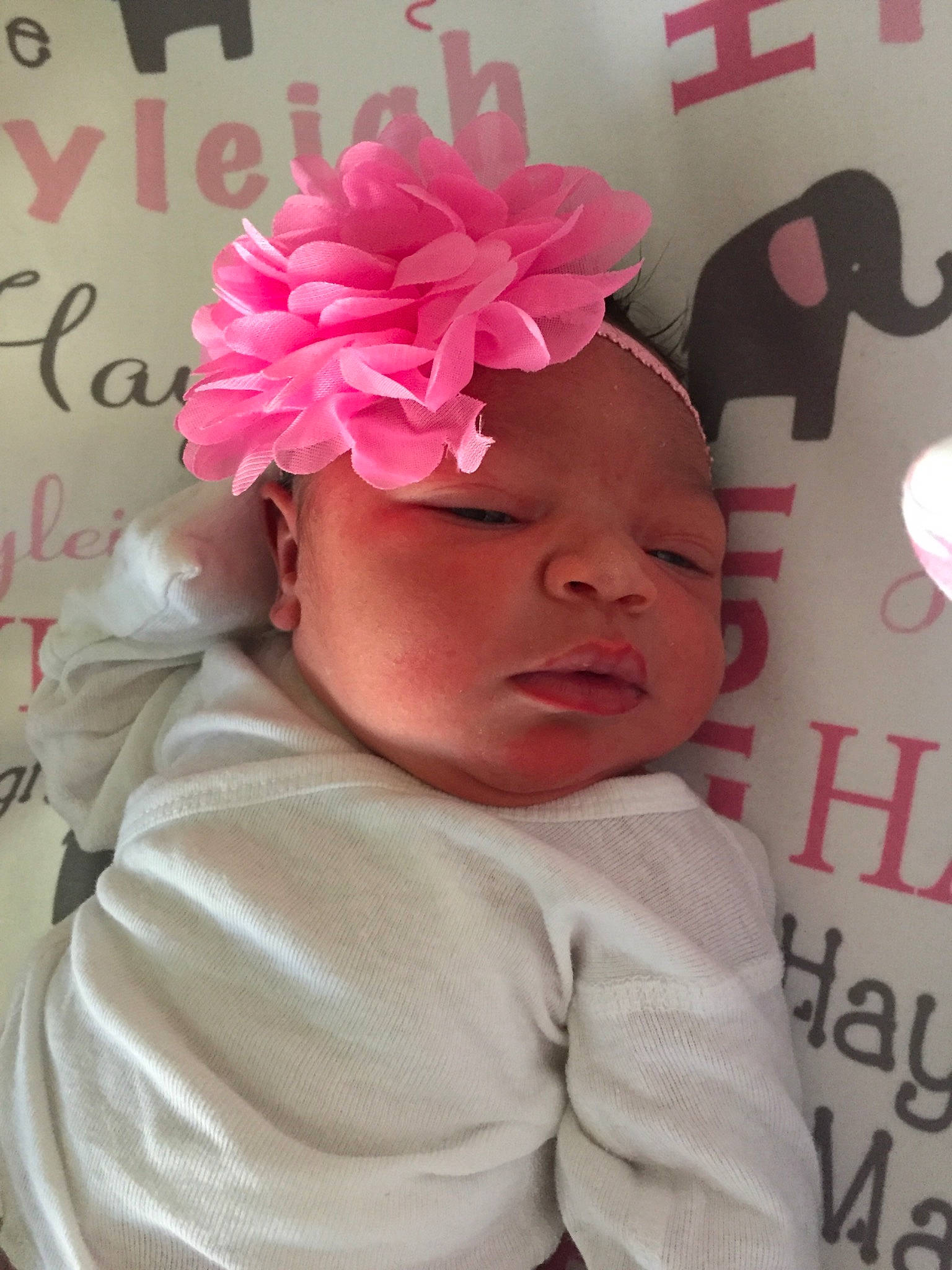 Hayleigh joined the competition — help win amazing prizes! child, fashion_accessory, girl, hair_accessory, headband, headgear, headpiece, headwear, infant, person, pink, product, toddler