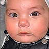 Emylianna joined the competition — help win amazing prizes! baby, child, face, headband, bow, leather, clothing, closeup, portrait, curious, chubby_cheeks, skin, eyes, expression, infant, cute, young, fashion, headwear, person