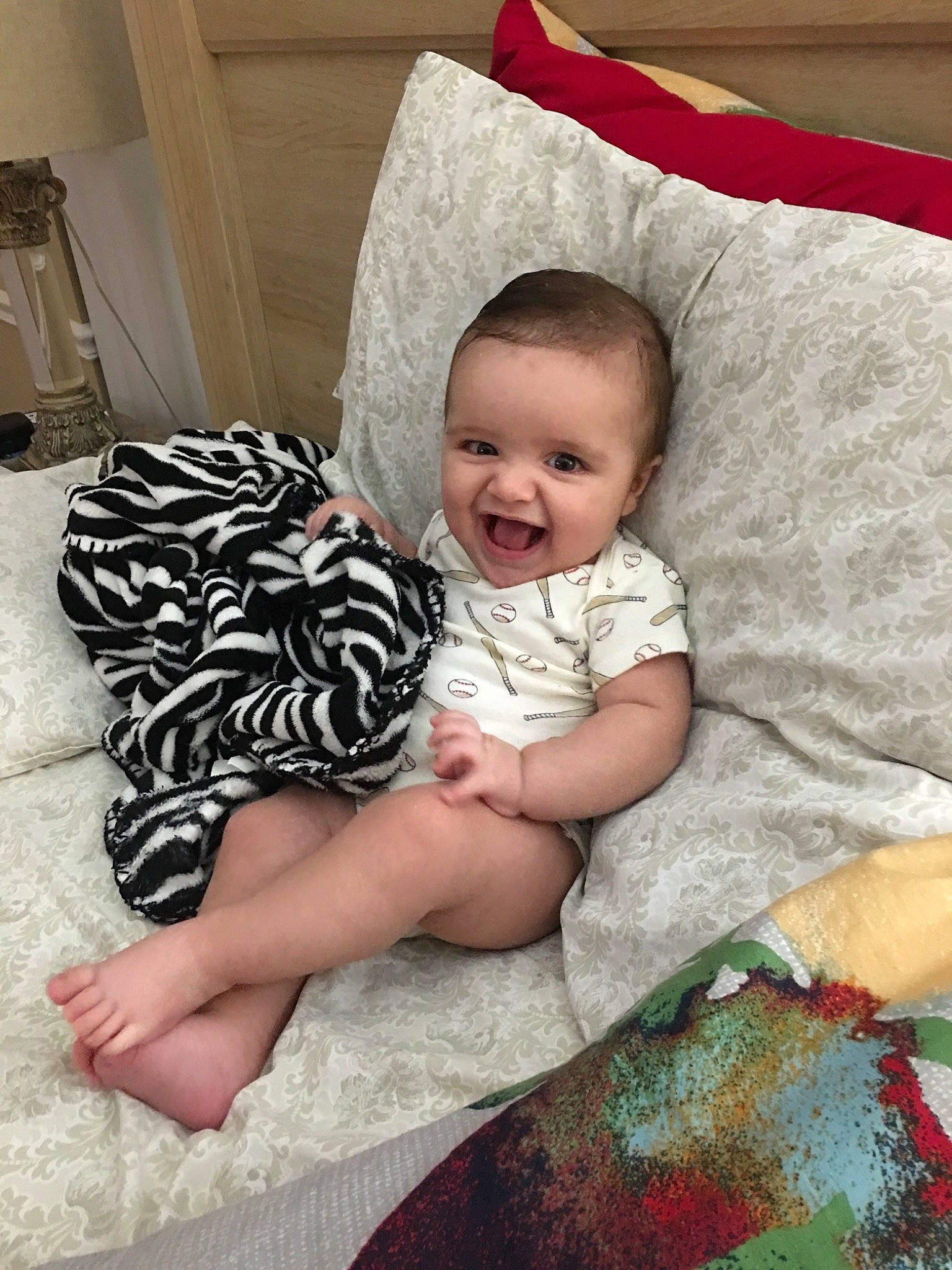 Zayd is registered to the contest to win money with this photo: baby_products, child, day, girl, infant, iris, joy, leg, person, play, product, sitting, skin, sleep, textile, toddler