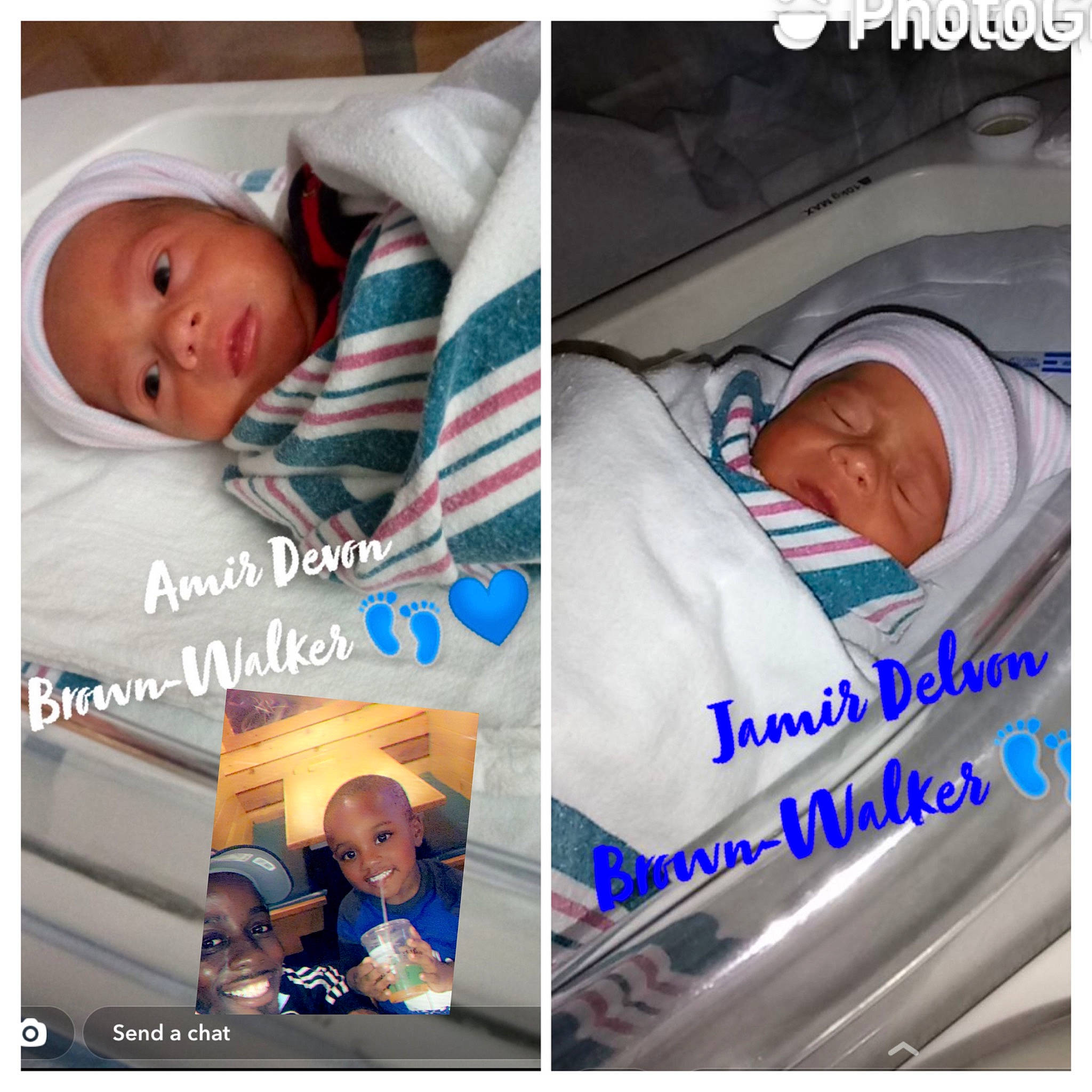 Amir Jamir is registered to the contest to win money with this photo: baby, baby_sleeping, beauty, bedtime, cheek, child, comfort, electric_blue, eyebrow, font, happy, headwear, human, joy, person, photo_caption, photograph, product, room, smile