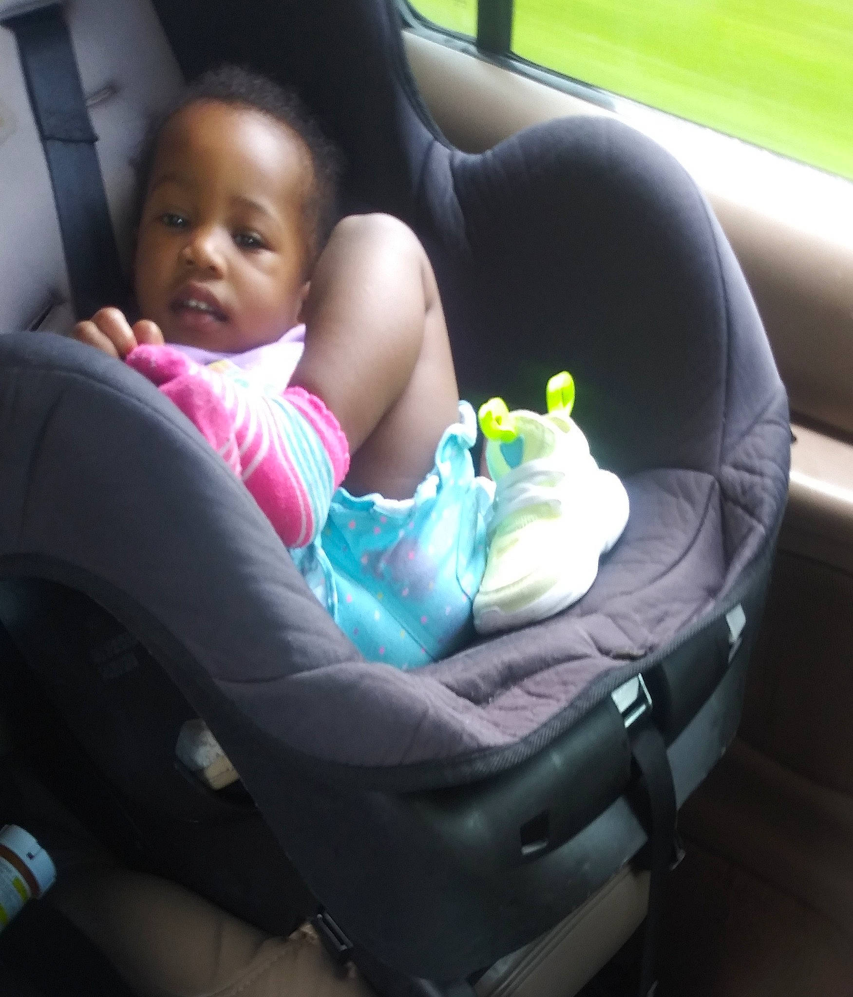 Serenity K joined the competition — help win amazing prizes! baby, baby_in_car_seat, baby_products, birth, car_seat, child, comfort, cool, games, material_property, person, pink, plant, play, product, recreation, sitting, skin, summer, toddler