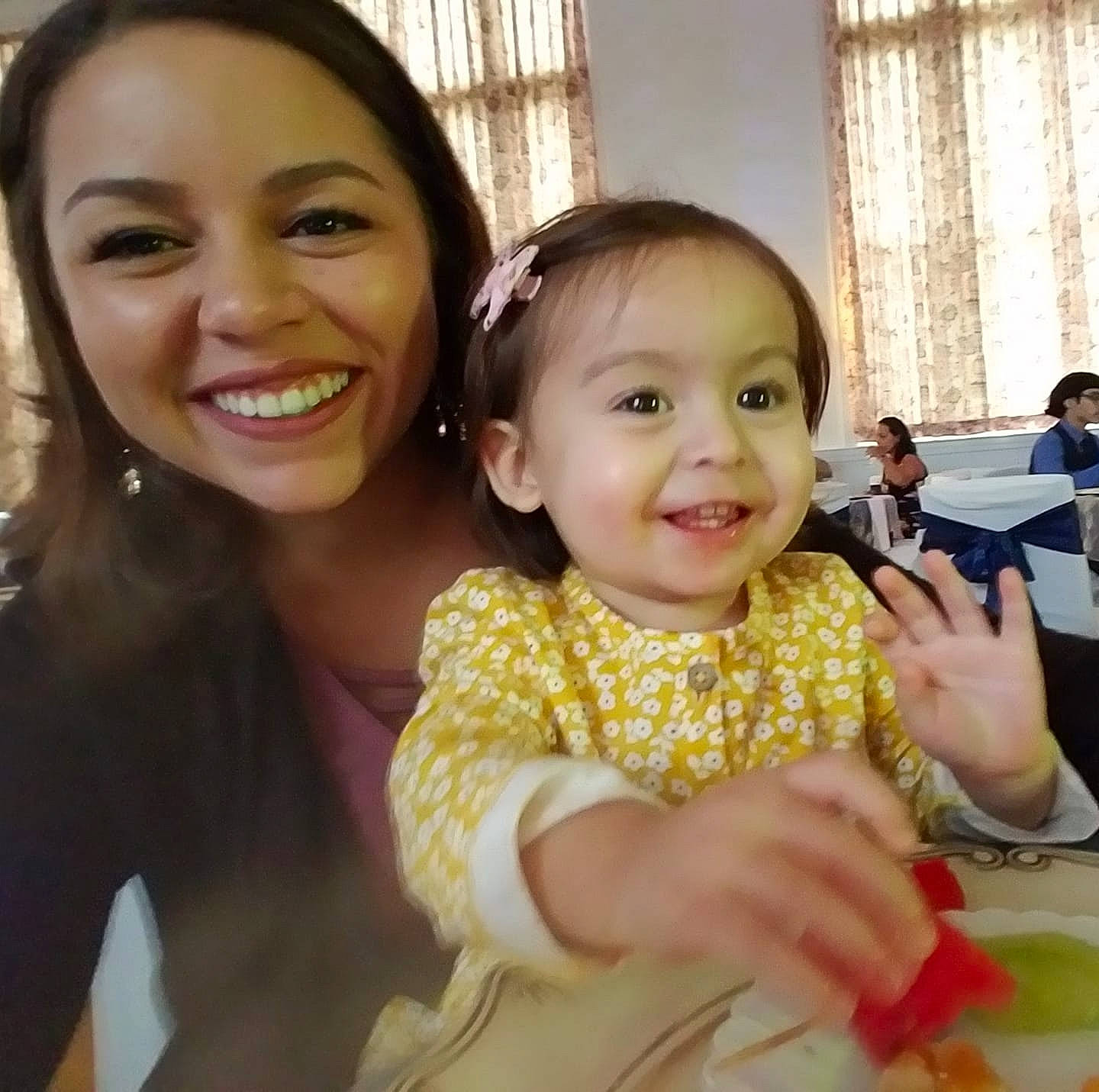 Ezra joined the competition — help win amazing prizes! child, daughter, day, fun, girl, happiness, iris, joy, mother, person, product, skin, smile, toddler, trunk