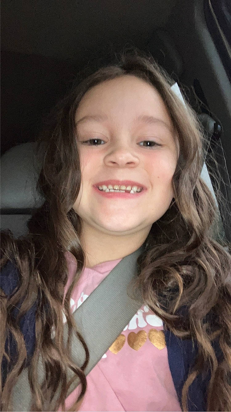 Emma Grace is registered to the contest to win money with this photo: cheek, chin, eye, eyebrow, eyelash, face, facial_expression, flash_photography, forehead, happy, head, human, iris, jaw, joy, lip, neck, nose, organ, person