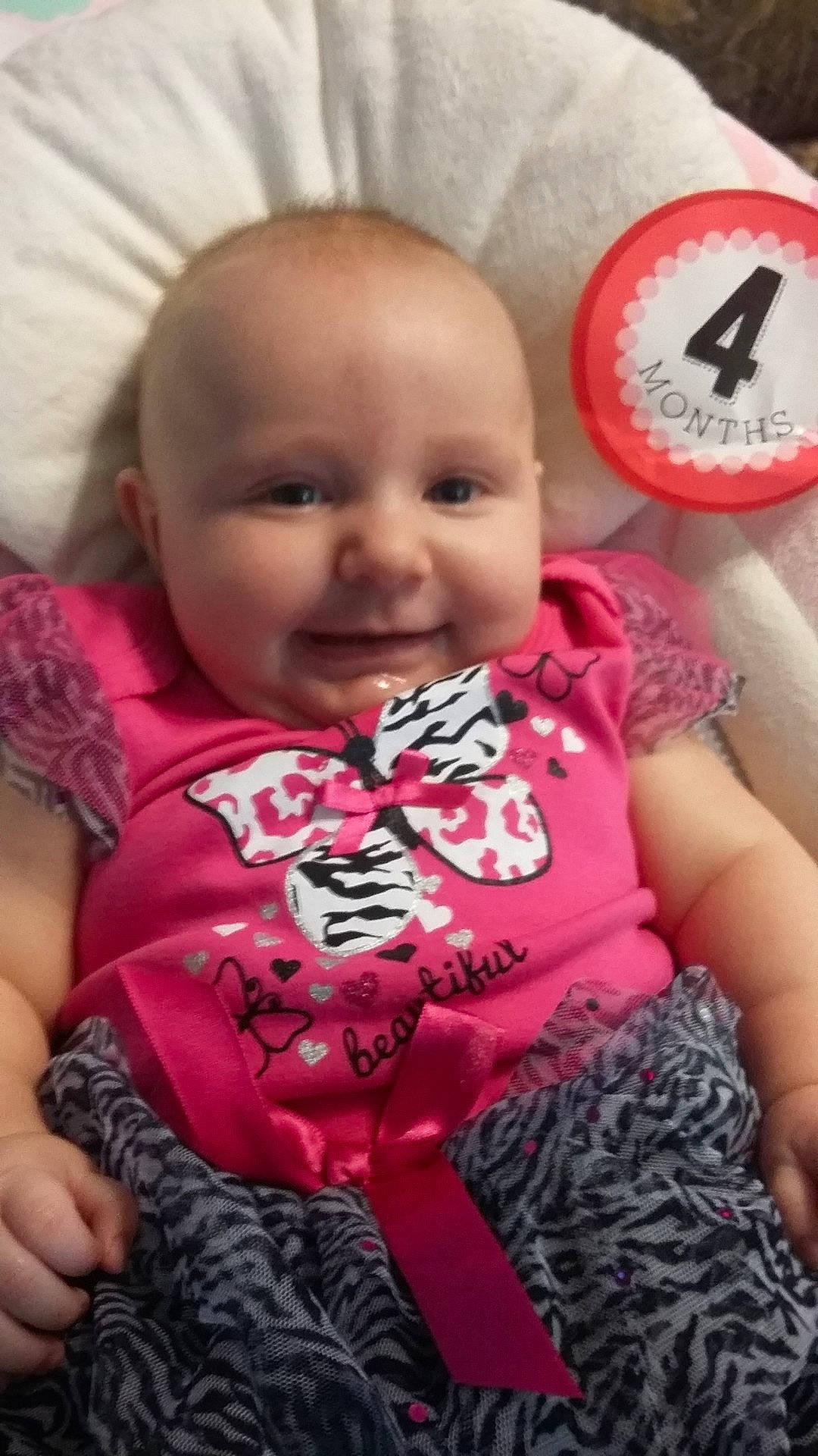 Lillyann joined the competition — help win amazing prizes! child, emotion, facial_expression, infant, organ, person, skin, toddler