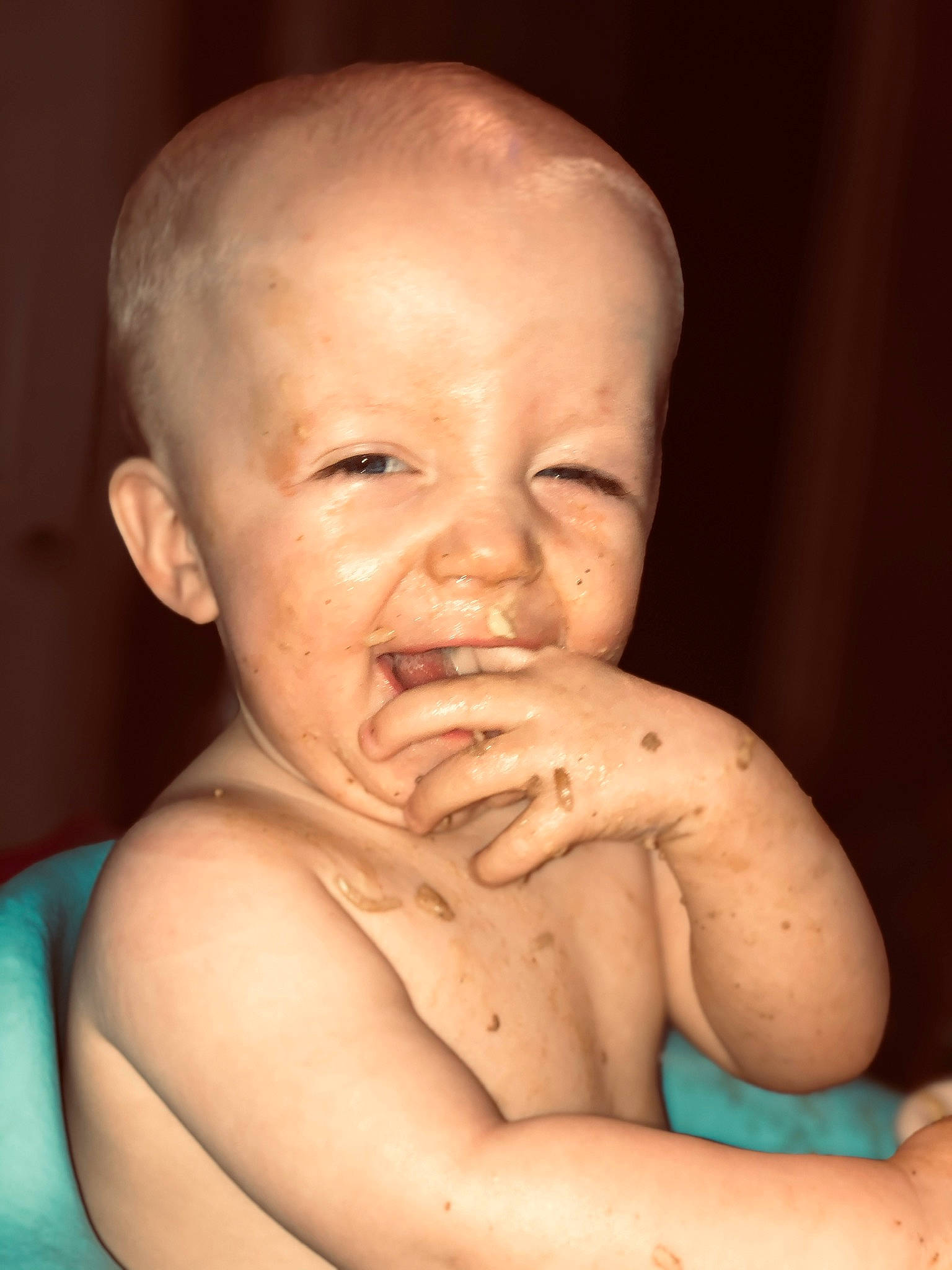 Waylon is registered to the contest to win money with this photo: baby, cheek, child, chin, eye, face, facial_expression, finger, forehead, hand, head, human, lip, mouth, muscle, neck, nose, person, skin, smile