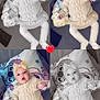 Valentina-Rose joined the competition — help win amazing prizes! art, baby, baseballcap, bonnet, cap, clothing, collage, costume, couch, face, furniture, glove, hat, head, newborn, pants, people, person, photography, portrait