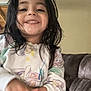 Eliannah is registered to the contest to win money with this photo: architecture, bodypart, building, child, couch, face, female, finger, furniture, girl, hand, happy, head, indoors, livingroom, person, photography, portrait, room, smile
