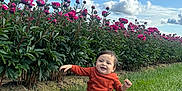 Josiah joined the competition — help win amazing prizes! face, field, flower, geranium, grass, grassland, head, herbal, herbs, nature, outdoors, park, person, petal, photography, plant, portrait, soil, summer, vegetation
