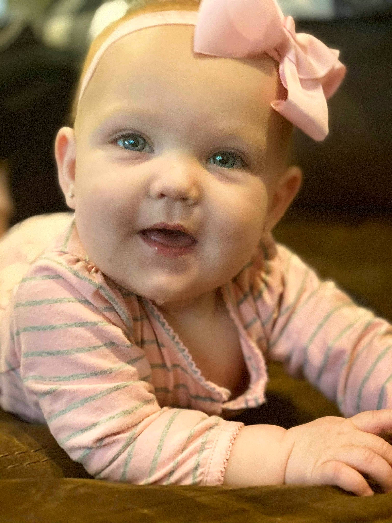 Annabella Love joined the competition — help win amazing prizes! baby, baby_toddler_clothing, cheek, child, dress, eye, fun, grass, happy, head, headgear, iris, lip, mouth, nose, person, product, skin, sleeve, smile