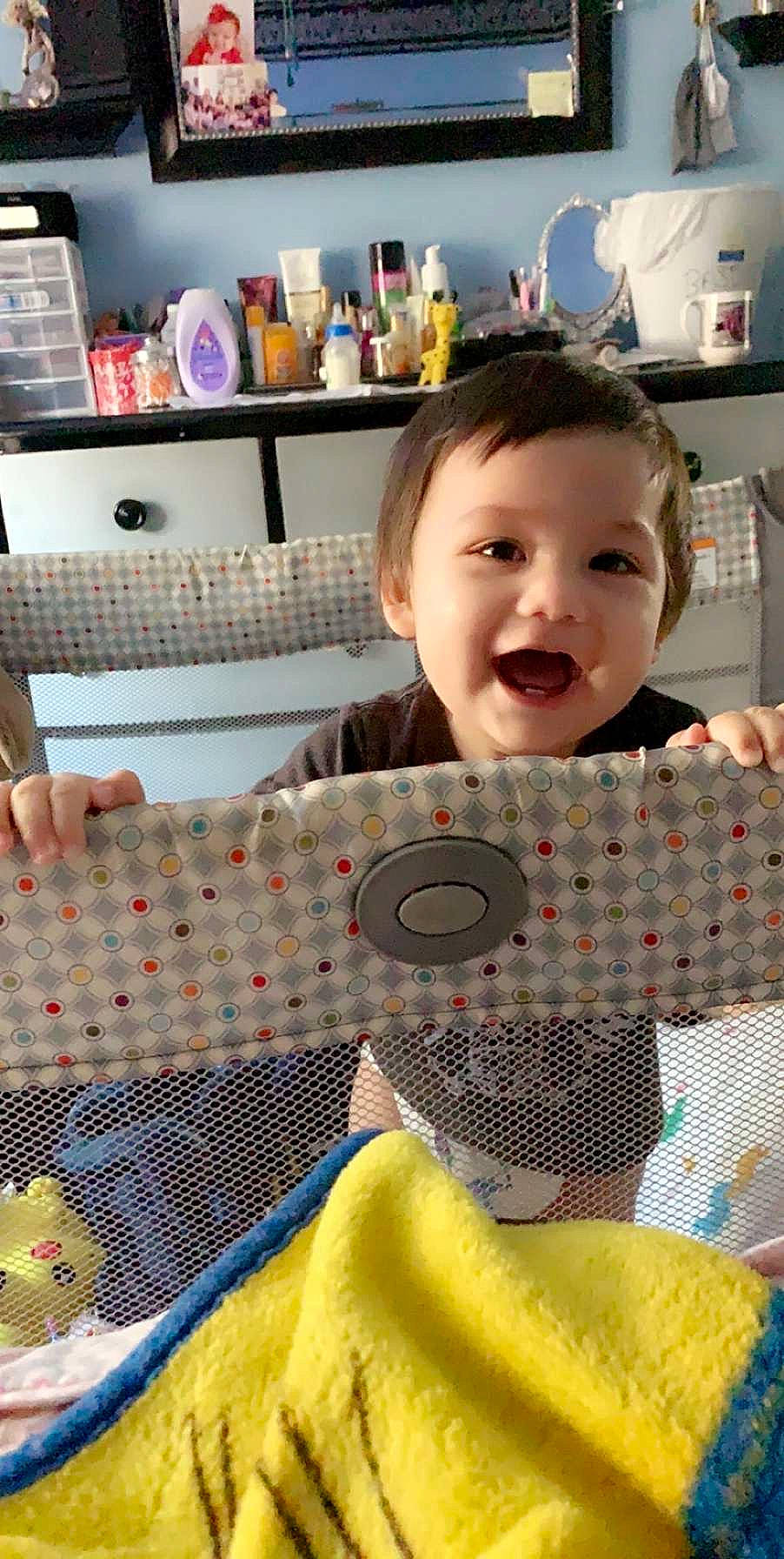 Alessandro joined the competition — help win amazing prizes! baby, baby_products, baby_safety, blurred, cheek, child, person, product, textile, toddler