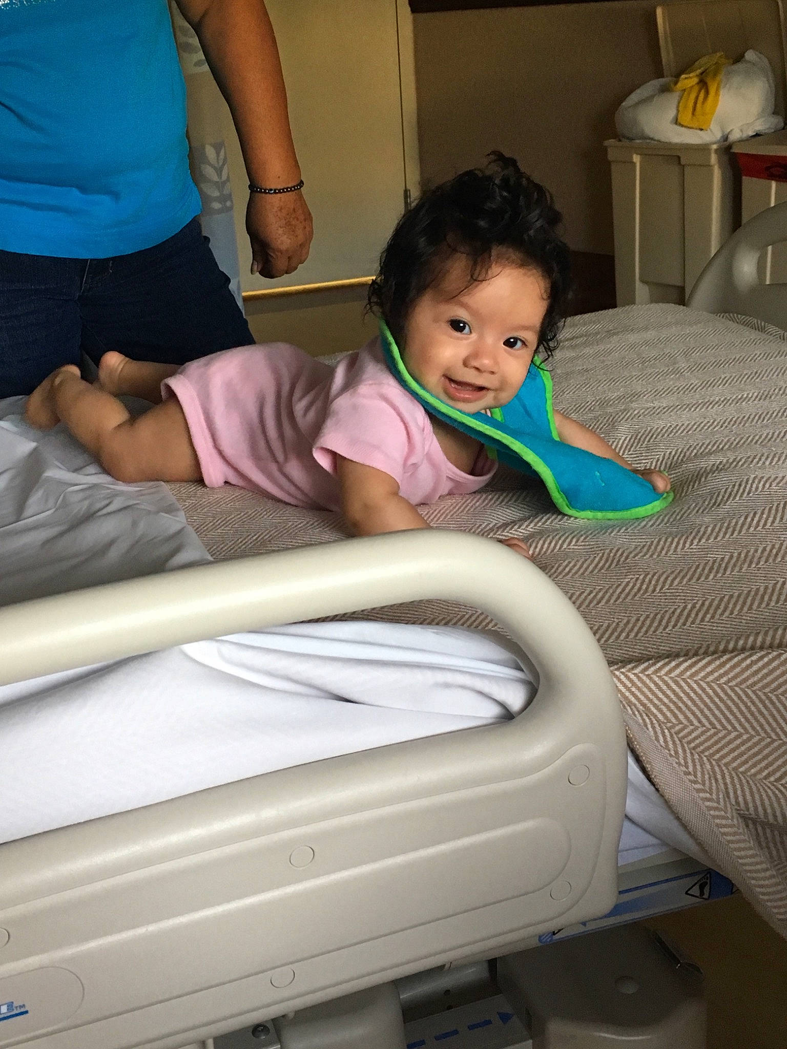 Selene joined the competition — help win amazing prizes! baby, birth, child, joy, leg, person, toddler