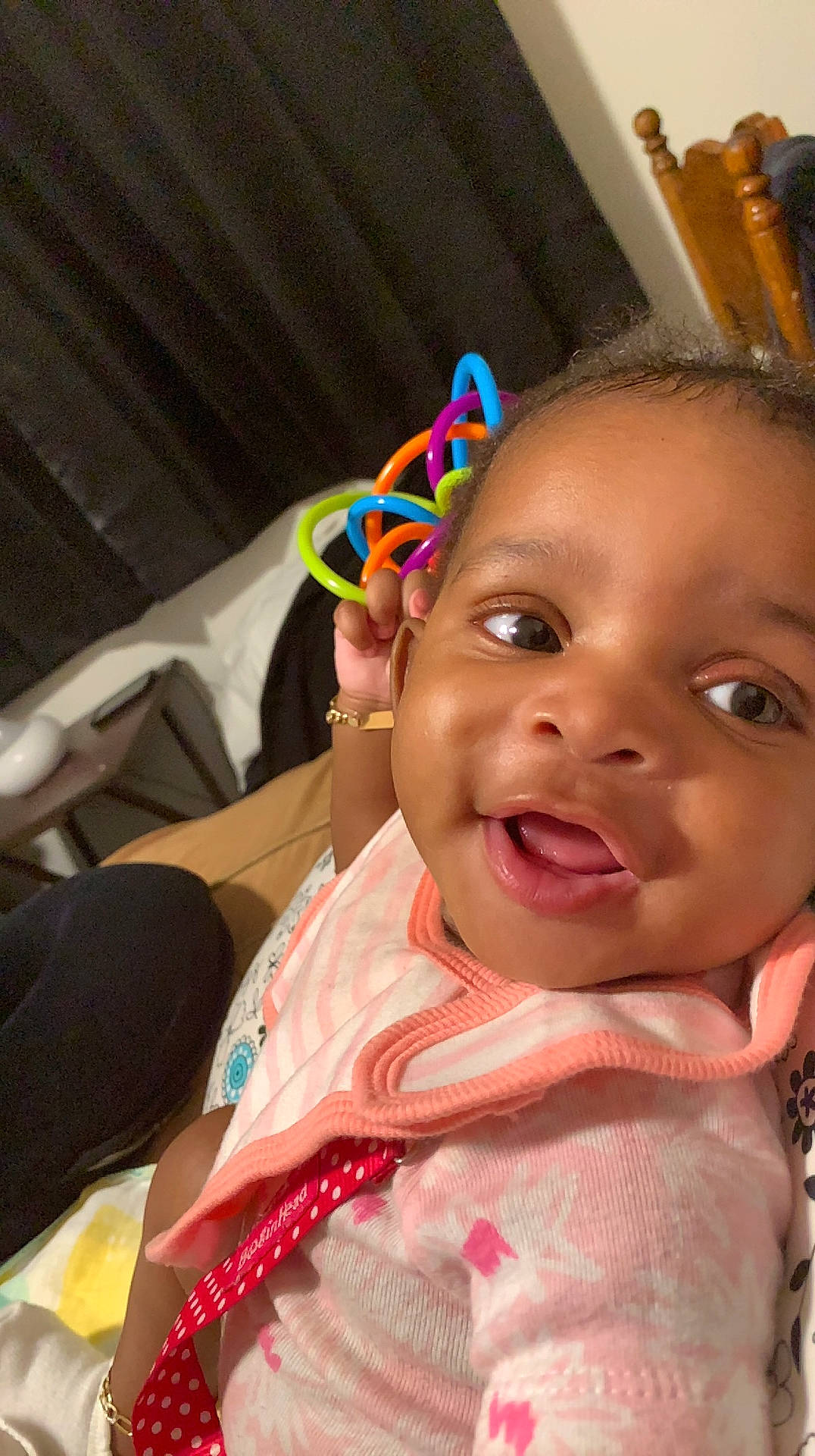 Asahrah joined the competition — help win amazing prizes! cheek, chin, cool, eye, eyebrow, eyelash, finger, forehead, happy, head, headgear, iris, lip, mouth, neck, nose, party_hat, person, pink, skin