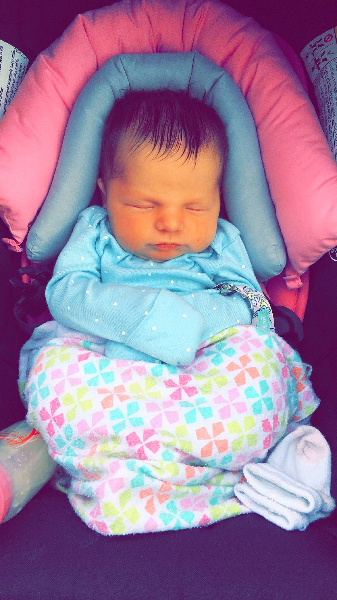 Karleigh is registered to the contest to win money with this photo: baby, baby_products, bedtime, cheek, child, iris, nap, person, pink, product, skin, sleep, toddler