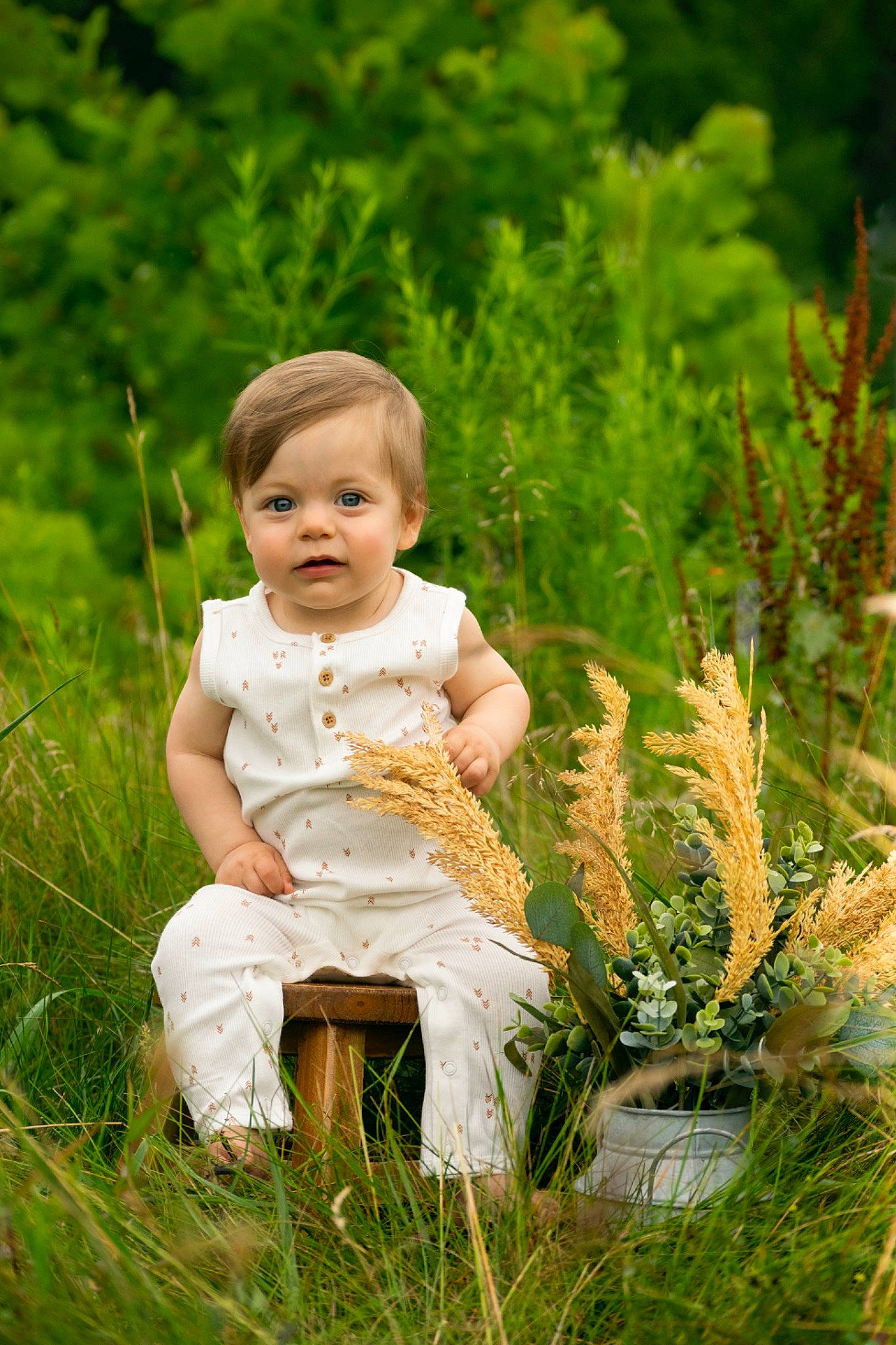Cash joined the competition — help win amazing prizes! baby, baby_toddler_clothing, child, flash_photography, fun, grass, grass_family, grassland, happy, landscape, lawn, meadow, natural_landscape, people_in_nature, person, plant, playing_with_kids, portrait_photography, prairie, sitting