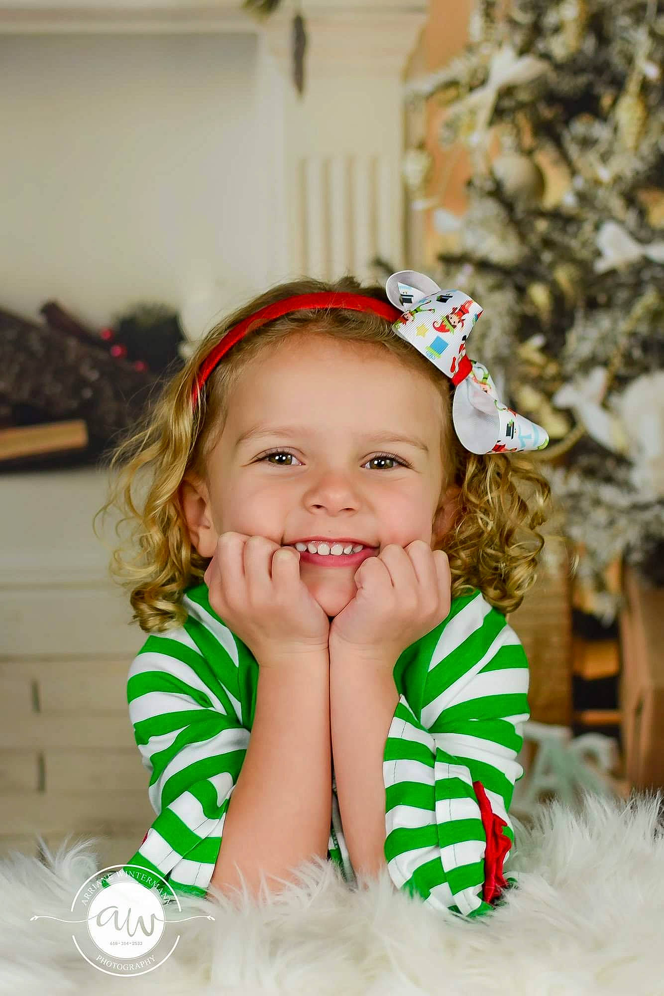 Kailee joined the competition — help win amazing prizes! cheek, child, christmas, eye, facial_expression, fun, girl, hair_accessory, happiness, headgear, holiday, infant, joy, laughter, person, skin, smile, toddler