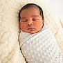 Aarin is registered to the contest to win money with this photo: newborn, baby, sleeping, wrapped, blanket, soft, cozy, infant, peaceful, cute, face, texture, warm, resting, child, swaddled, portrait, indoor, calm, comfort