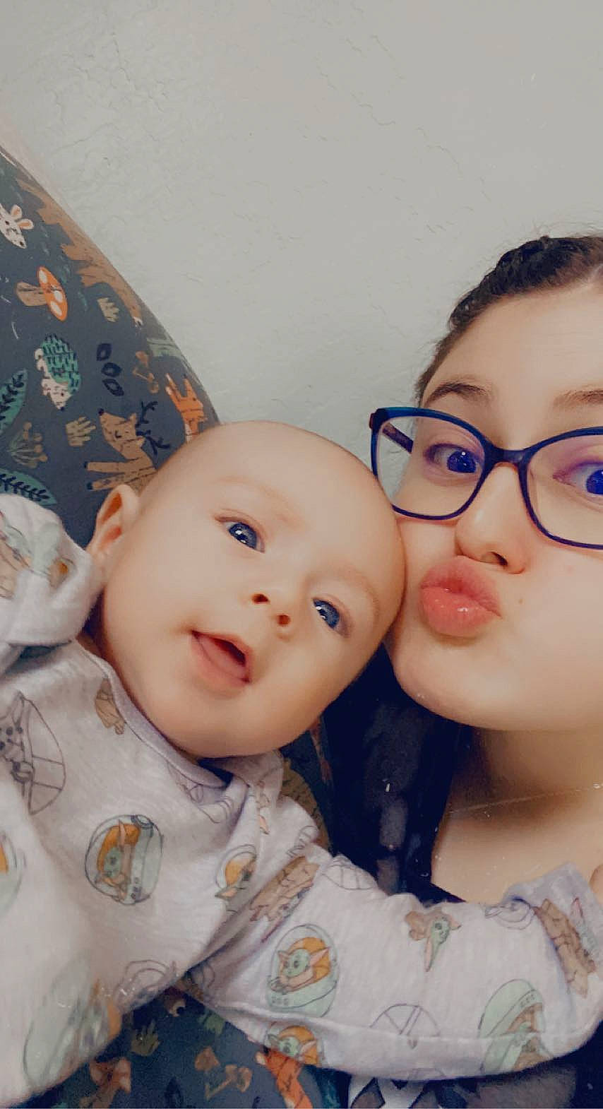 Jude joined the competition — help win amazing prizes! baby, cheek, cool, eye, eyebrow, eyelash, face, forehead, gesture, glasses, happy, head, iris, lip, nose, outerwear, person, skin, sleeve, smile