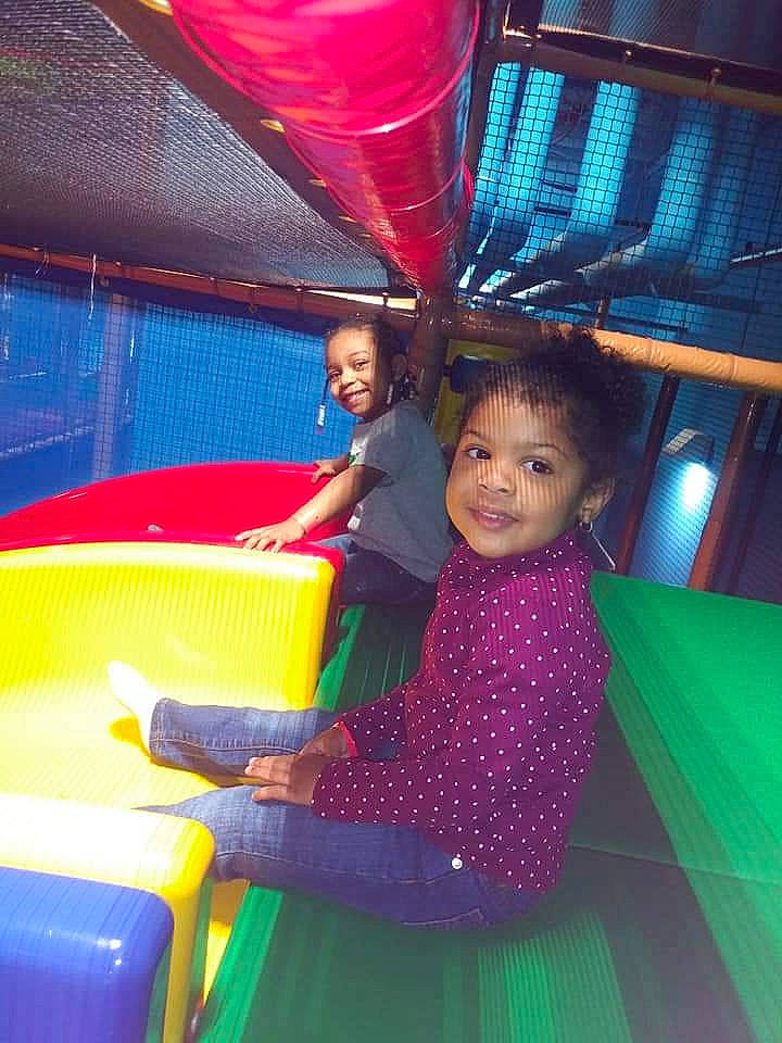 Isabella is registered to the contest to win money with this photo: child, fun, games, happy, joy, leisure, magenta, outdoor_play_equipment, party, person, play, playground, public_space, recreation, smile, toddler, vacation