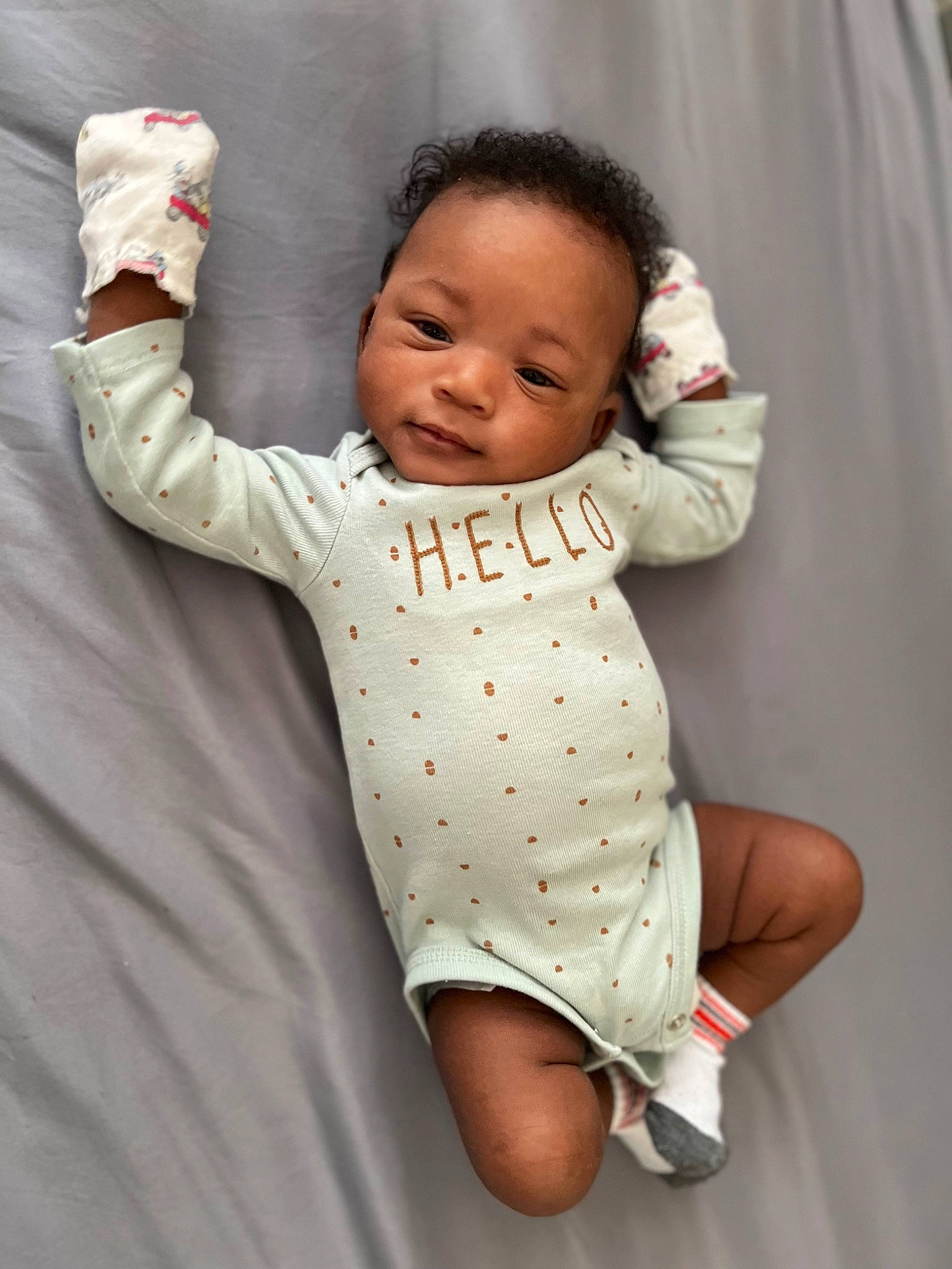 Noah joined the competition — help win amazing prizes! baby, baby_toddler_clothing, cheek, comfort, curtain, elbow, face, finger, gesture, happy, head, human_body, nail, nose, pattern, person, skin, sleeve, stomach, thumb