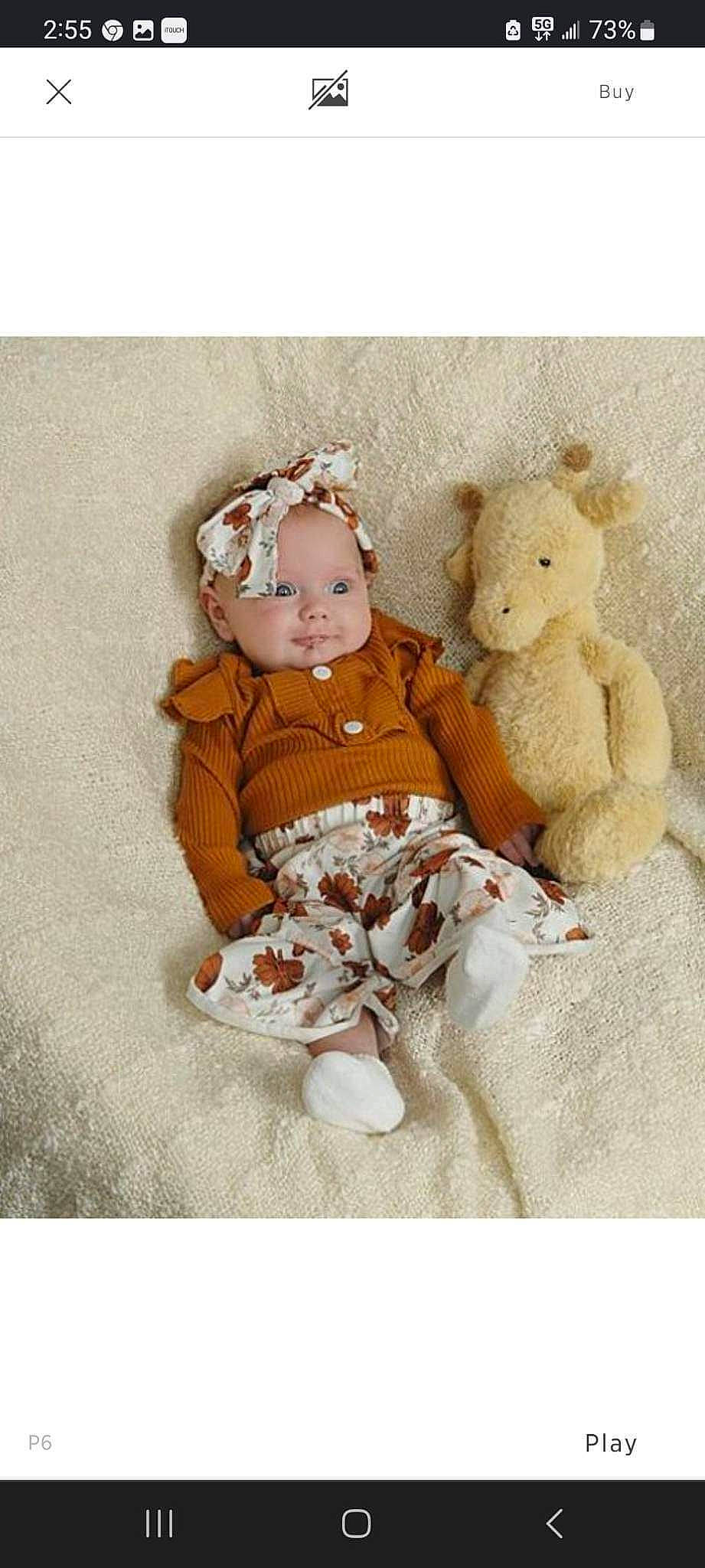 Meadow is registered to the contest to win money with this photo: baby, baby_toddler_clothing, child, fashion_accessory, font, fur, happy, head, headband, headpiece, headwear, jewellery, pattern, peach, person, petal, sitting, sleeve, stuffed_toy, teddy_bear