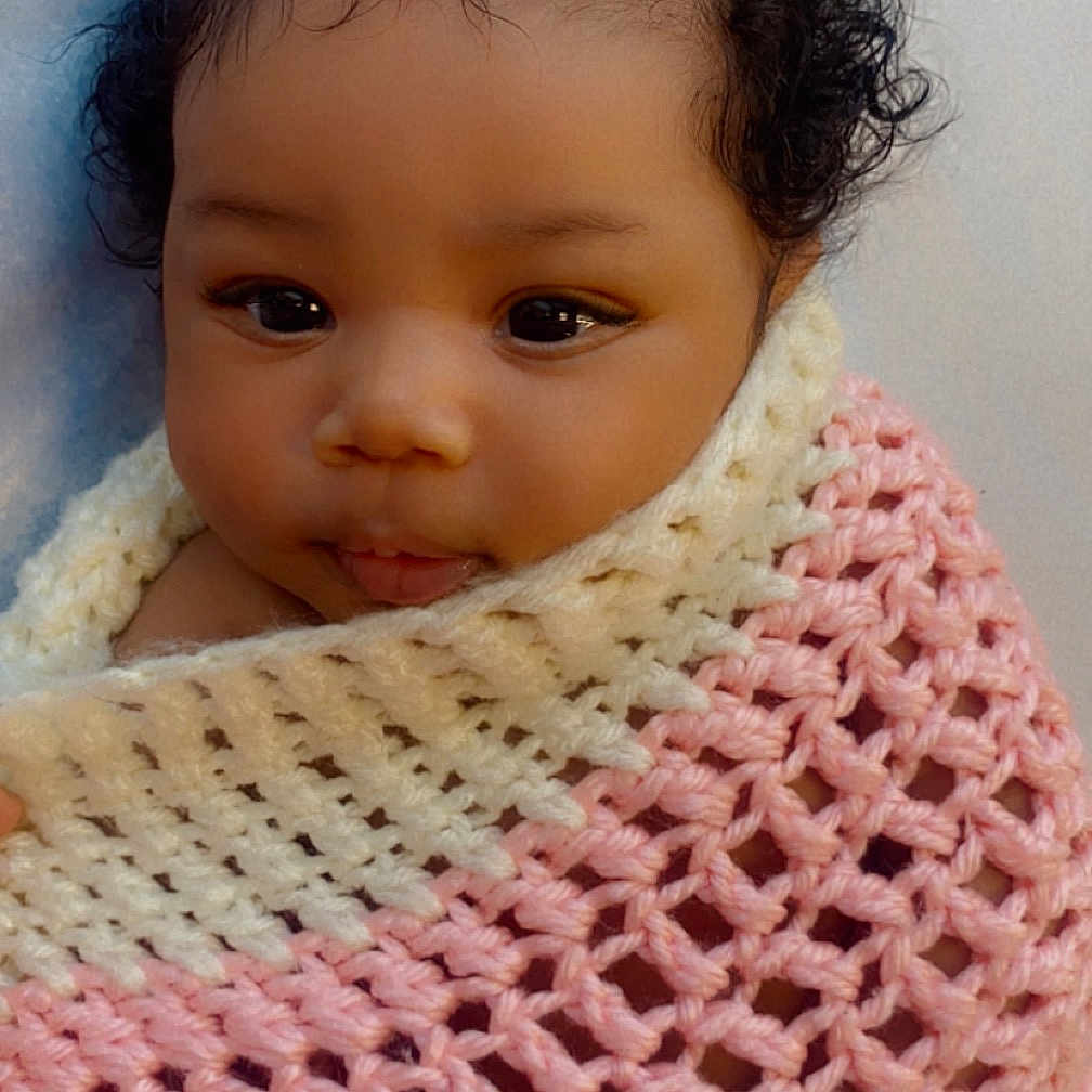 Meshayla is registered to the contest to win money with this photo: accessories, baby, beanie, blanket, bonnet, cap, cloak, clothing, cushion, doll, dress, earring, face, fashion, hat, head, homedecor, hood, jewelry, knitwear