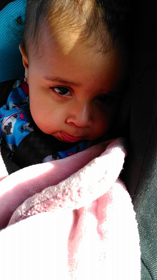 Karma joined the competition — help win amazing prizes! beauty, cheek, child, eye, face, fun, girl, head, infant, iris, lip, mouth, nose, person, pink, skin, smile, toddler