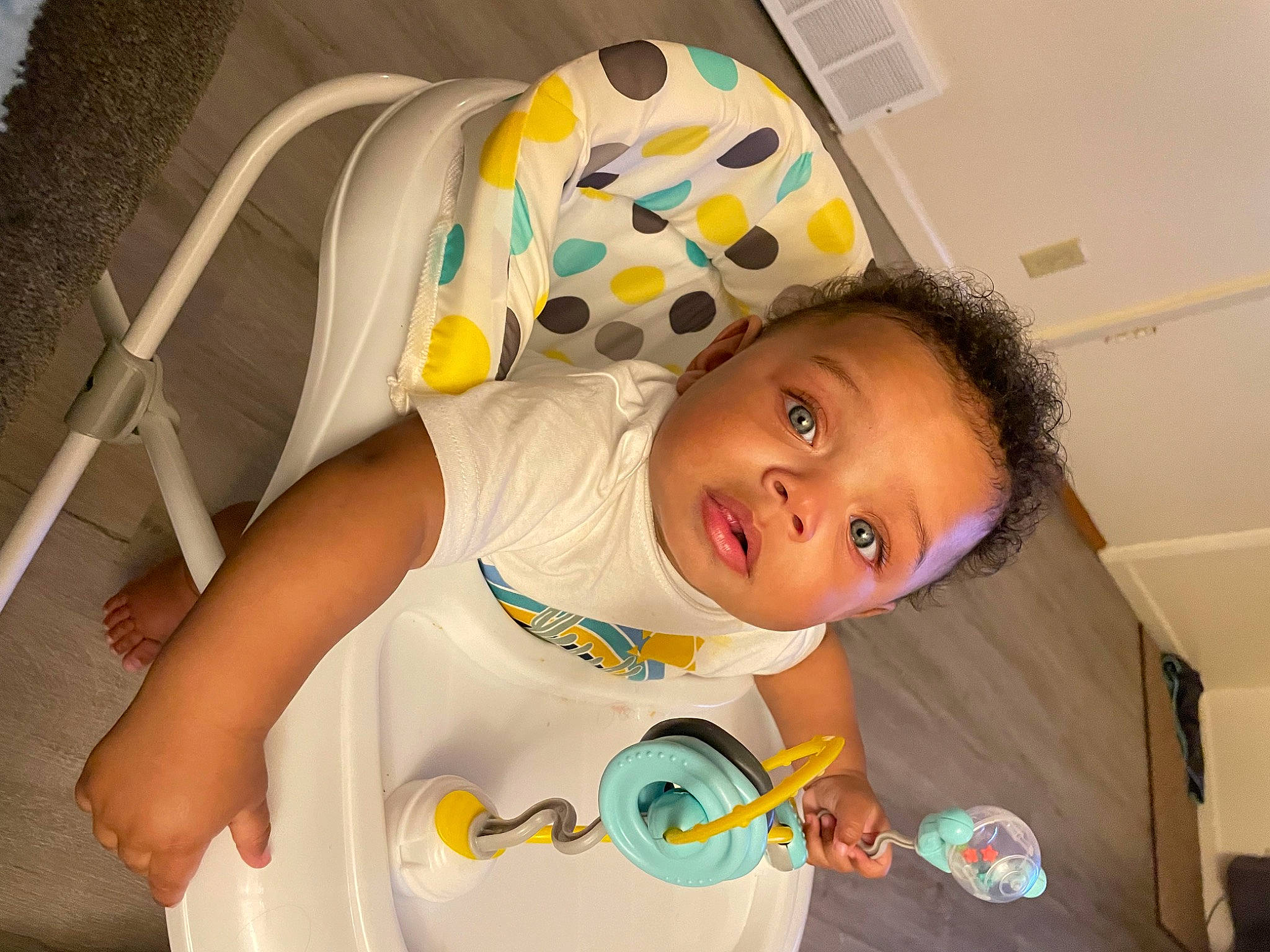 Kentrell joined the competition — help win amazing prizes! baby, baby_products, baby_safety, baby_toddler_clothing, baby_toys, cheek, child, chin, comfort, eyebrow, fun, happy, iris, mouth, nose, person, product, room, sleeve, t_shirt